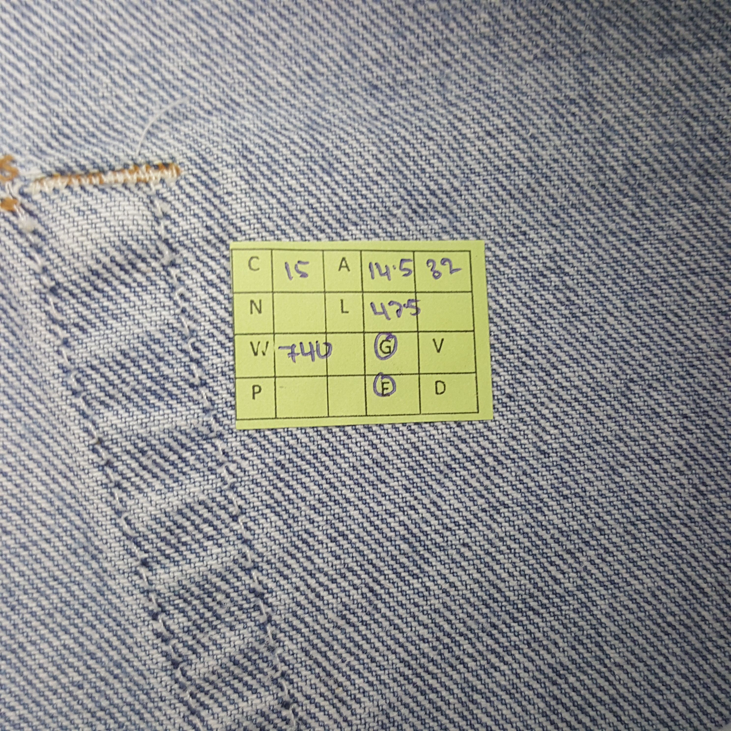 Levi's Vintage Levi Strauss & Co 501 American Denim Jeans RR15 Size US 29 - 8 Thumbnail