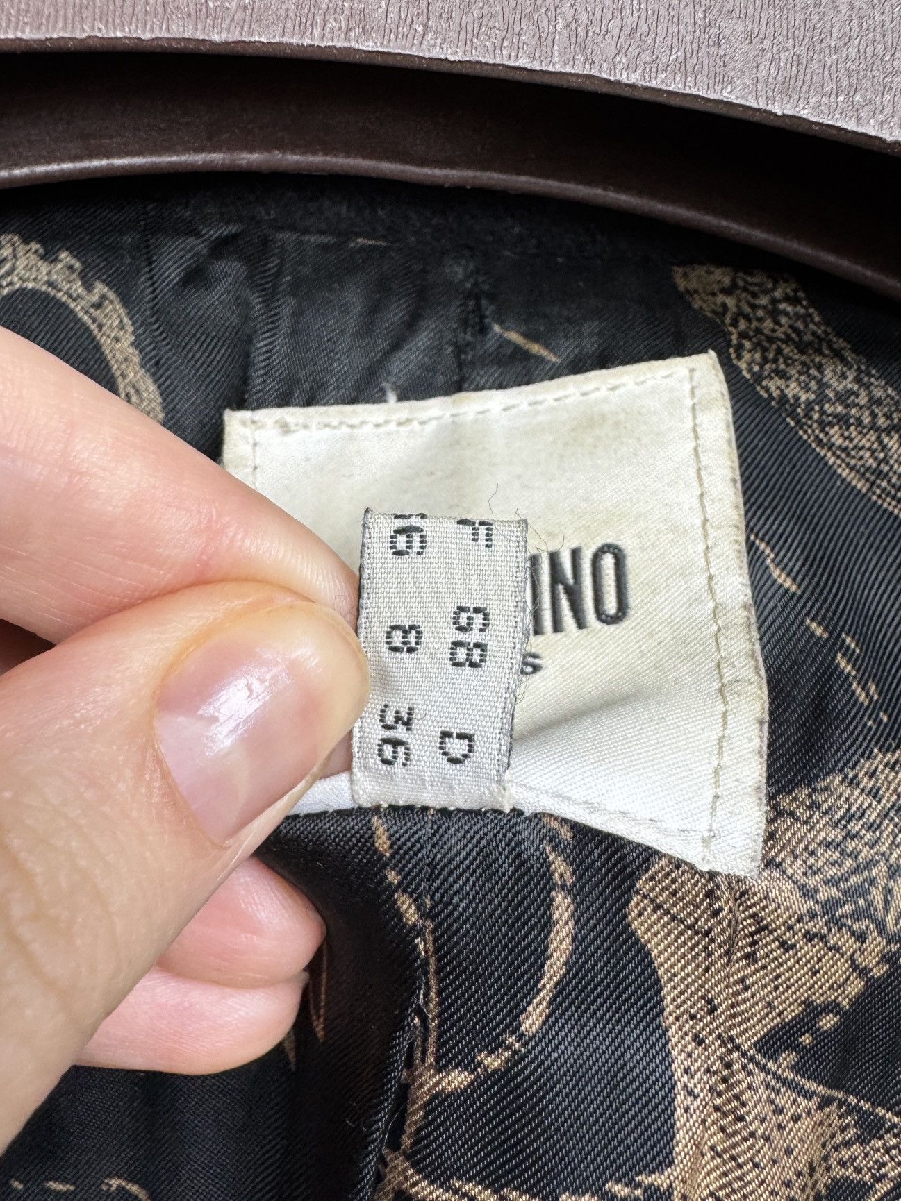Moschino Moschino Jeans women’s black wool single breasted coat Size M / US 6-8 / IT 42-44 - 10 Thumbnail