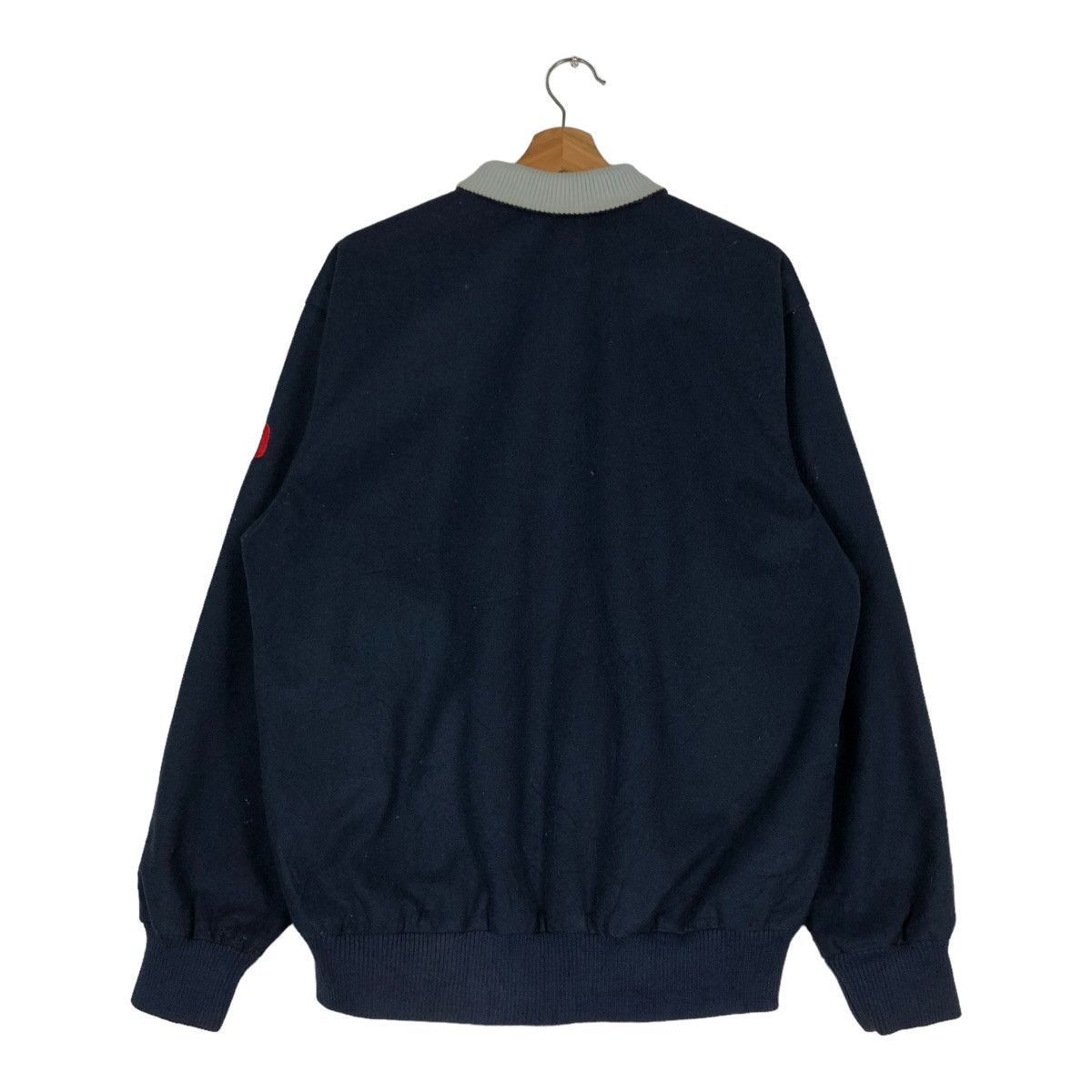 Japanese Brand 🔥VINTAGE BOMBER JACKET RAWLINGS JAPAN BIG LOGO Size US L / EU 52-54 / 3 - 8 Thumbnail