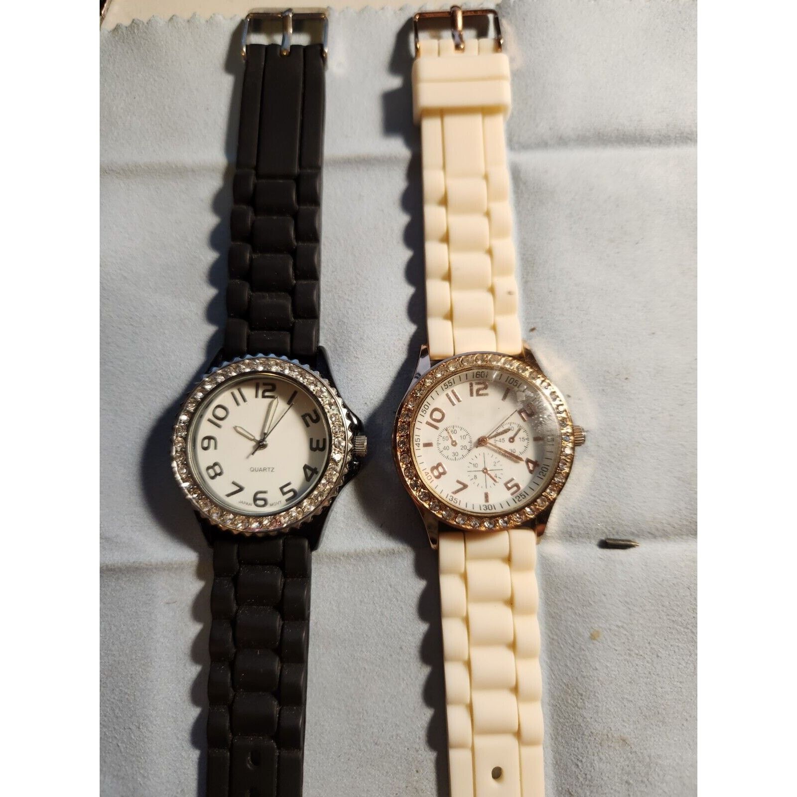 Other Darice Silver Crystals White Sport Ladies Stainless Working Size ONE SIZE - 8 Thumbnail