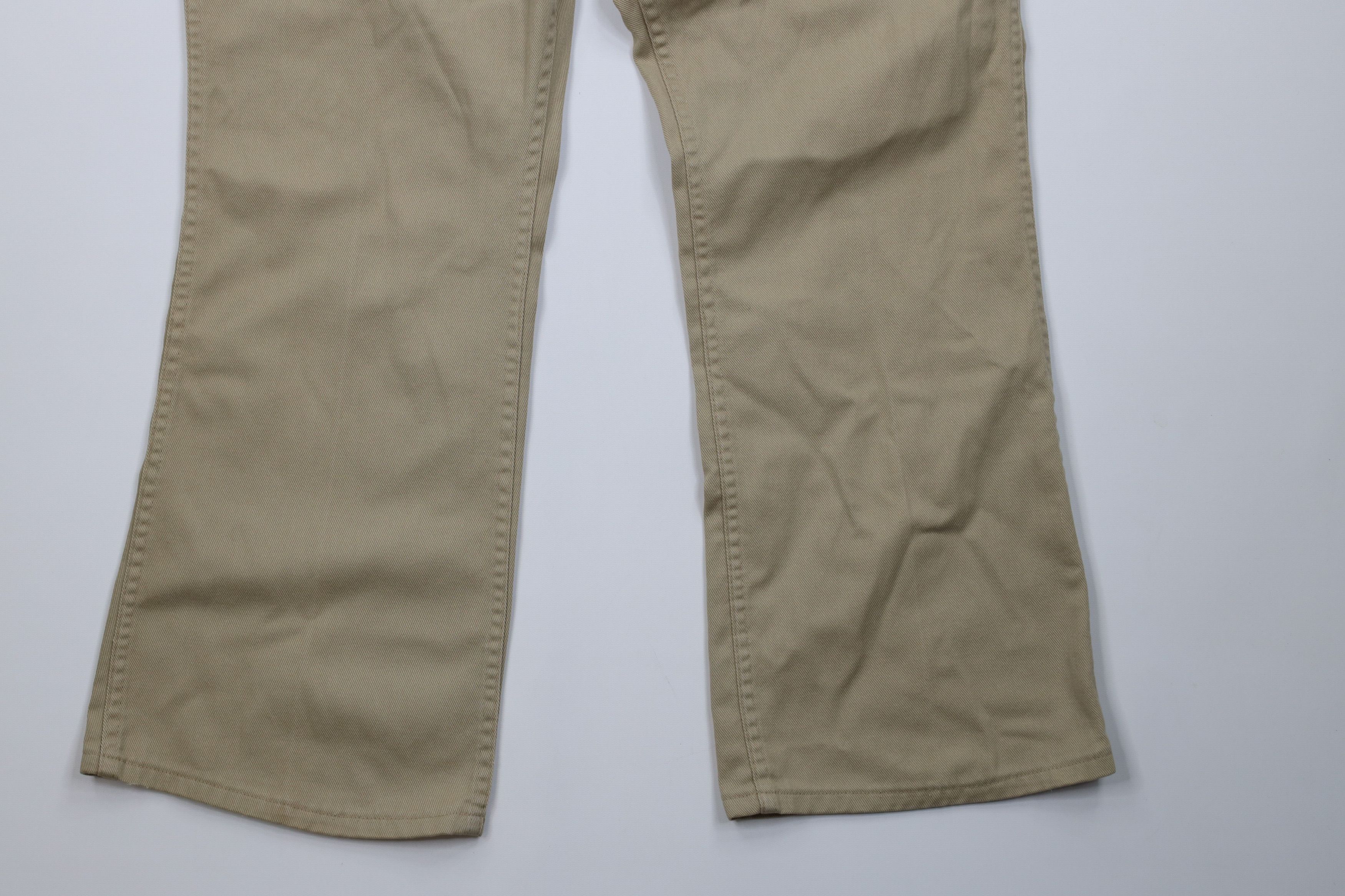 Vintage Vintage 70s Streetwear Bell Bottoms Denim Jeans Beige USA Size US 36 / EU 52 - 4 Thumbnail