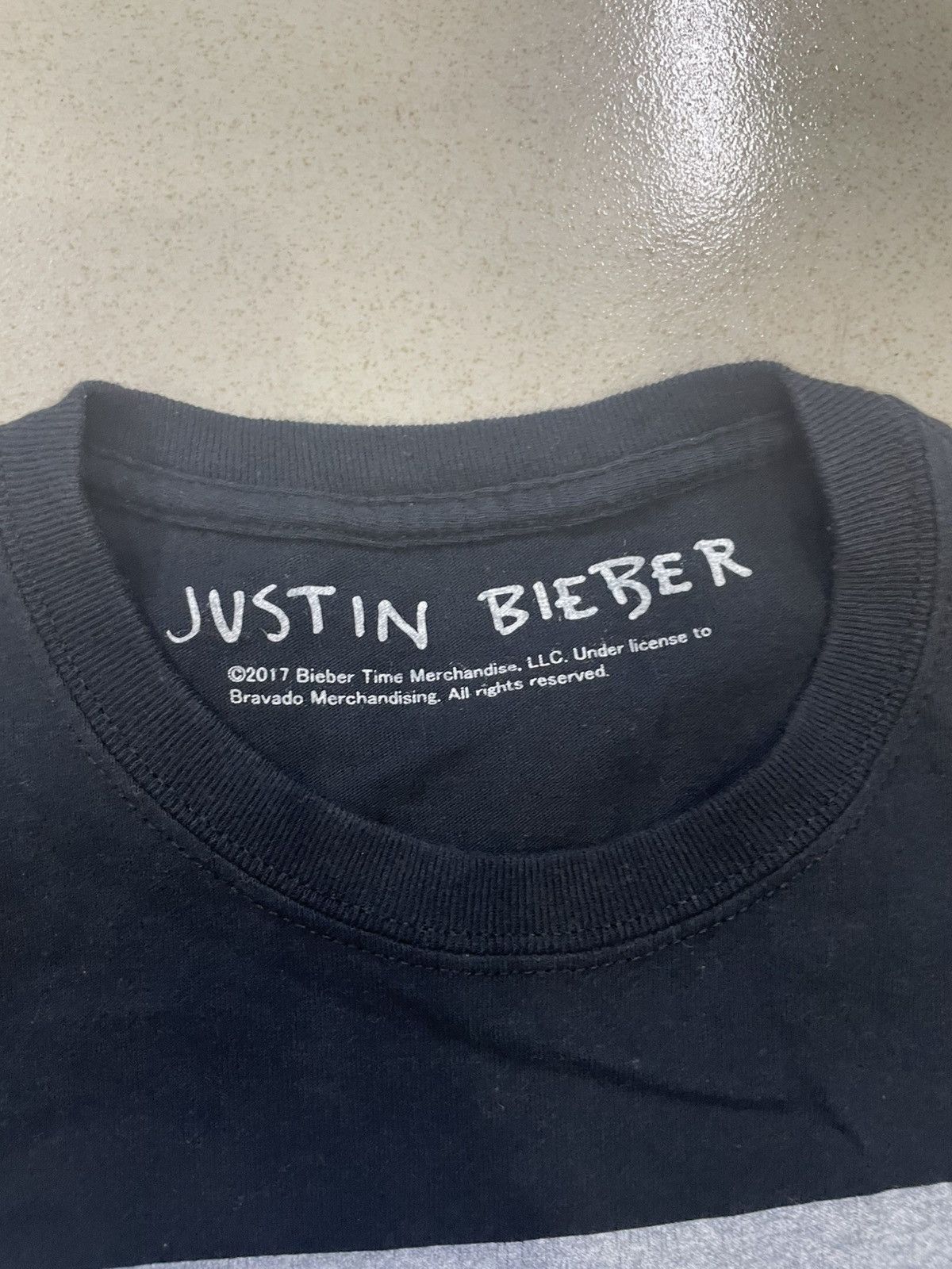 Justin Bieber × Rap Tees Justin Bieber ©️2017 T-Shirt Size US S / EU 44-46 / 1 - 3 Thumbnail