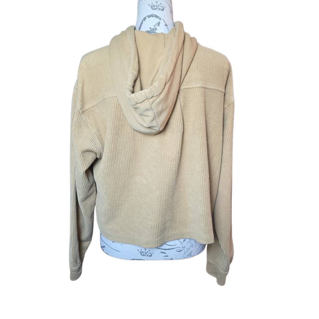 American Eagle Outfitters American Eagle Women's Size Small Goldenrod Yellow Ribbed Bu Size S / US 4 / IT 40 - 5 Thumbnail