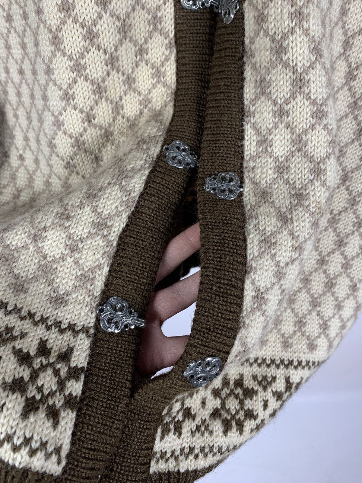 Dale Of Norway Vintage Dale of Norway Winter Fair Isle Wool Cardigan 90's Size US XXL / EU 58 / 5 - 5 Thumbnail