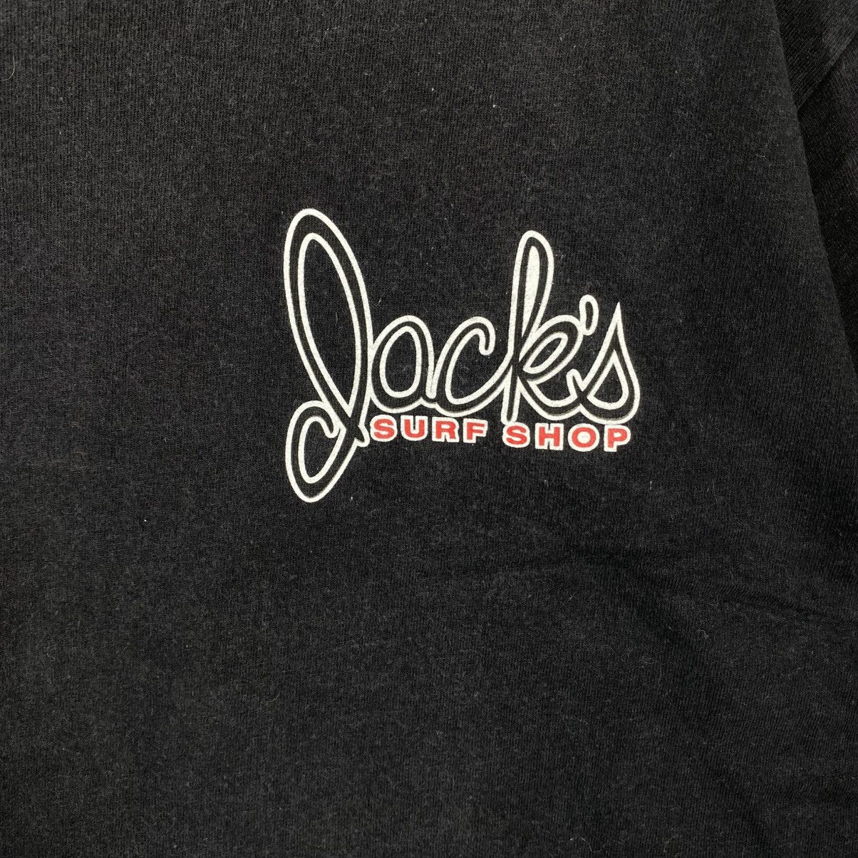 Vintage Vintage 90's JACK'S SURFBOARDS Surfing Apparel Tee Shirt Size US M / EU 48-50 / 2 - 3 Thumbnail