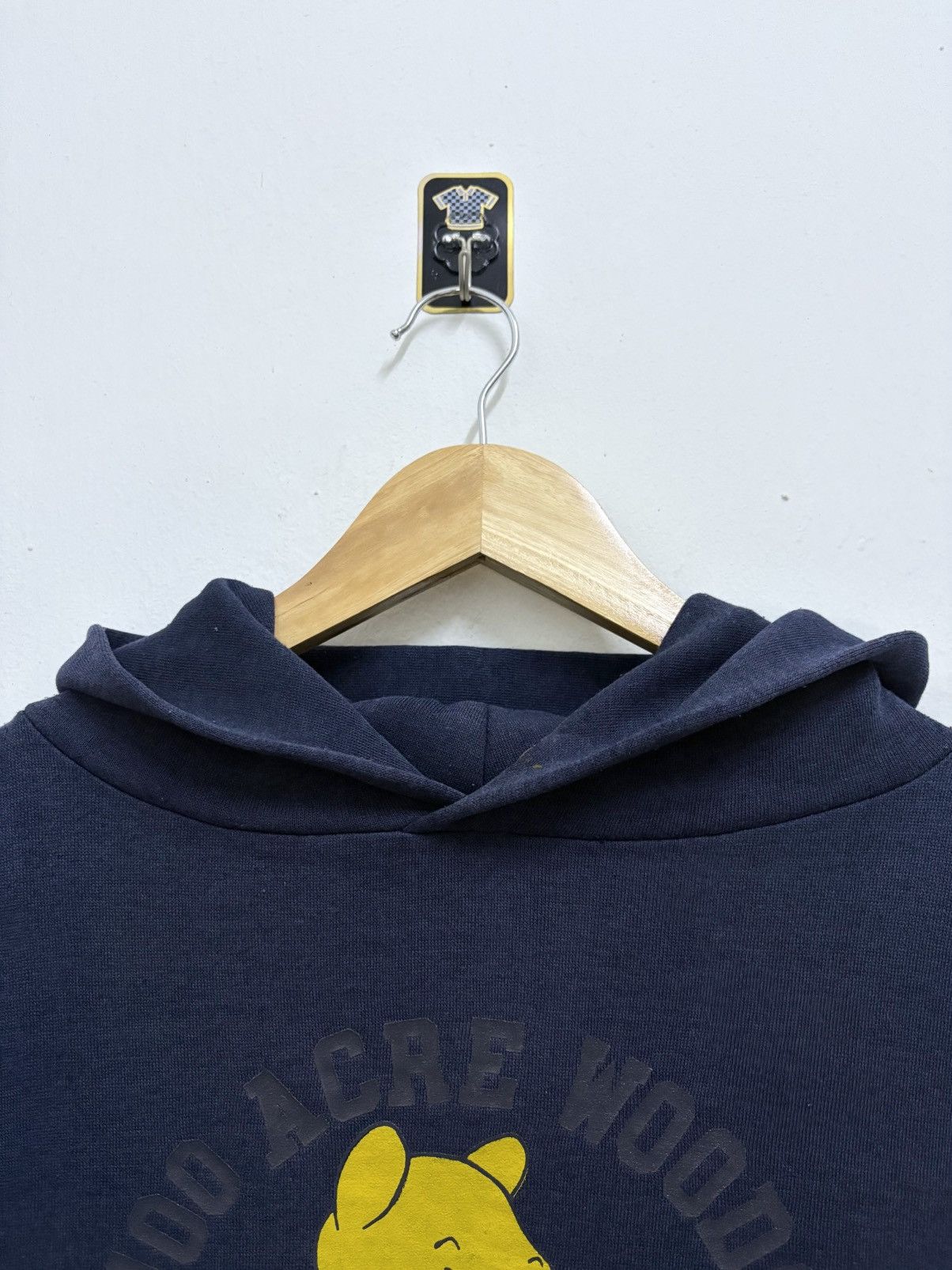 Vintage Vintage 90's Winnie The Pooh " Say No to Drugs " Navy Hoodie Size US M / EU 48-50 / 2 - 8 Thumbnail