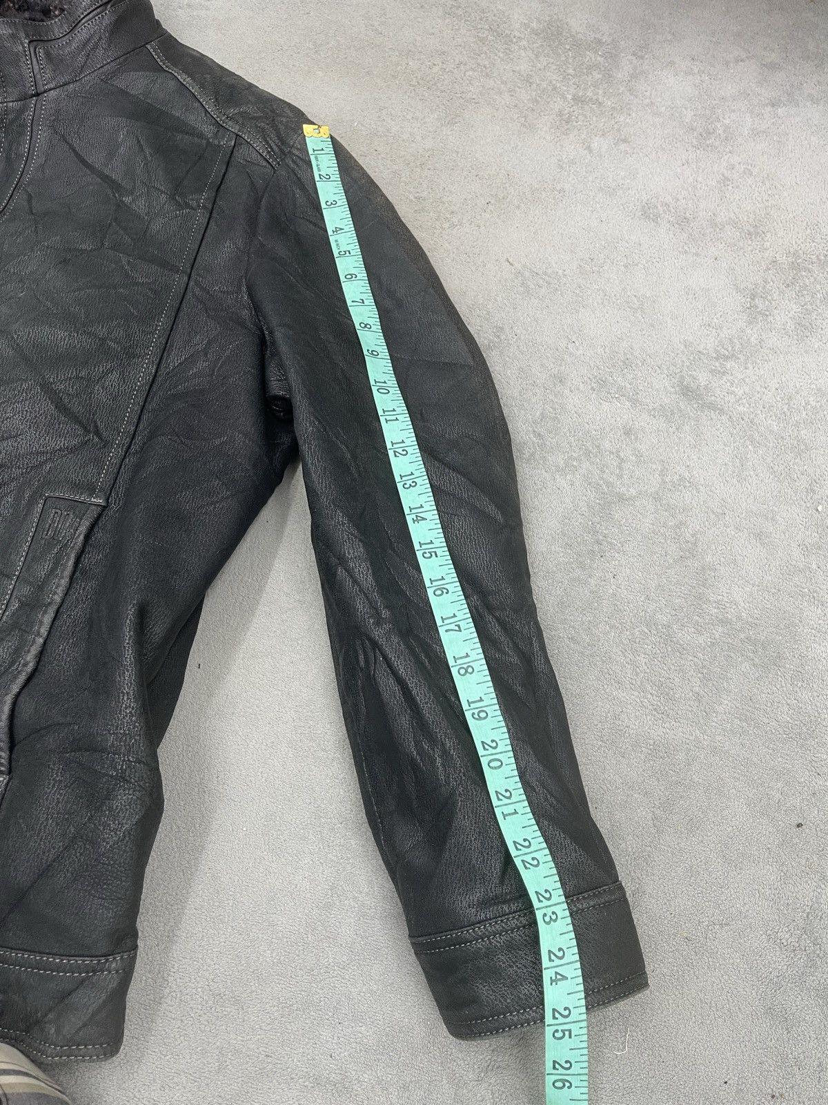 DAKS × Vintage STEALS💥DAKS GOLF RABBIT SHEARLING LEATHER JACKET Size US L / EU 52-54 / 3 - 17 Thumbnail