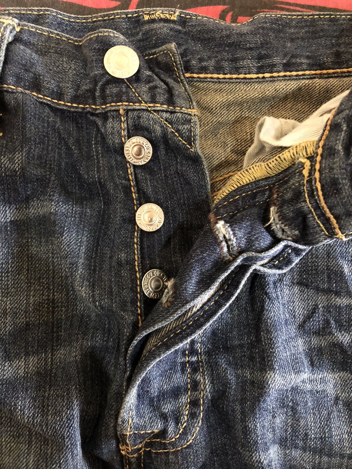 Levi's Levi’s 501 Jeans Long pants Size US 32 / EU 48 - 11 Thumbnail
