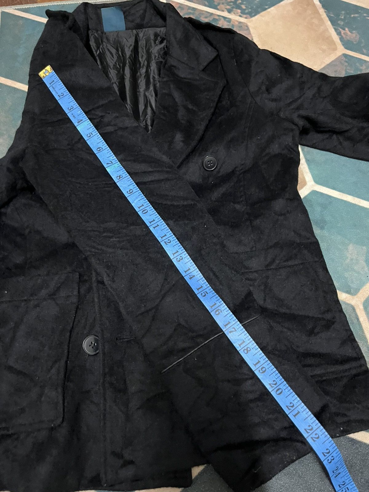 RAGEBLUE 💥Japanese Brand RAGEBLUE Wool Black Jackets Size US S / EU 44-46 / 1 - 12 Thumbnail