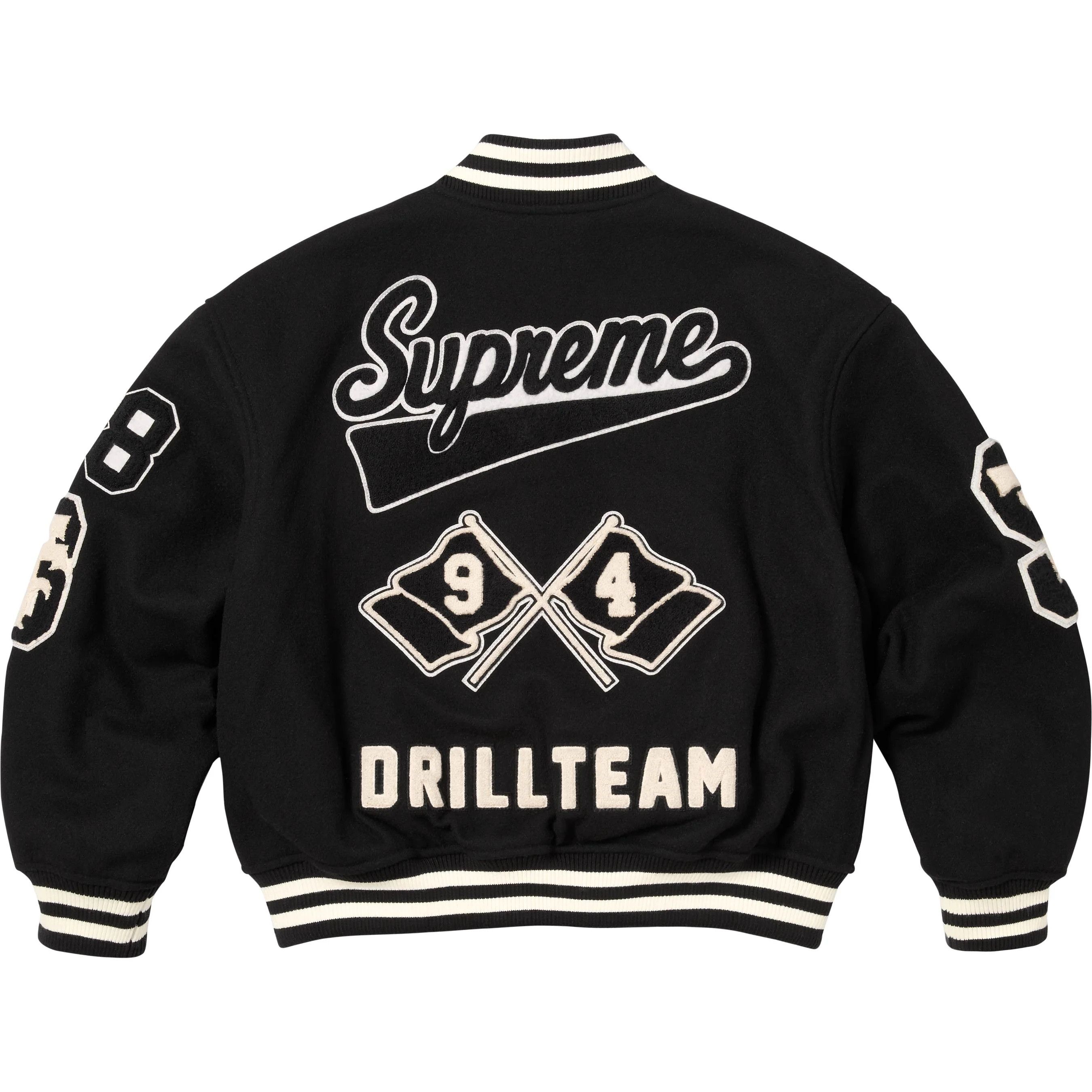 Supreme Supreme Drill Team Varsity Jacket Size US S / EU 44-46 / 1 - 3 Thumbnail
