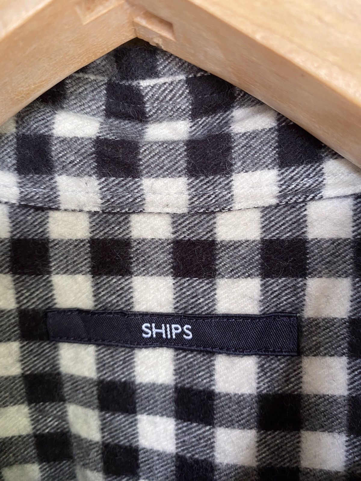Flannel Japanese Brand Ships Checked Plaid Tartan Flannel Shirt Size US S / EU 44-46 / 1 - 4 Thumbnail