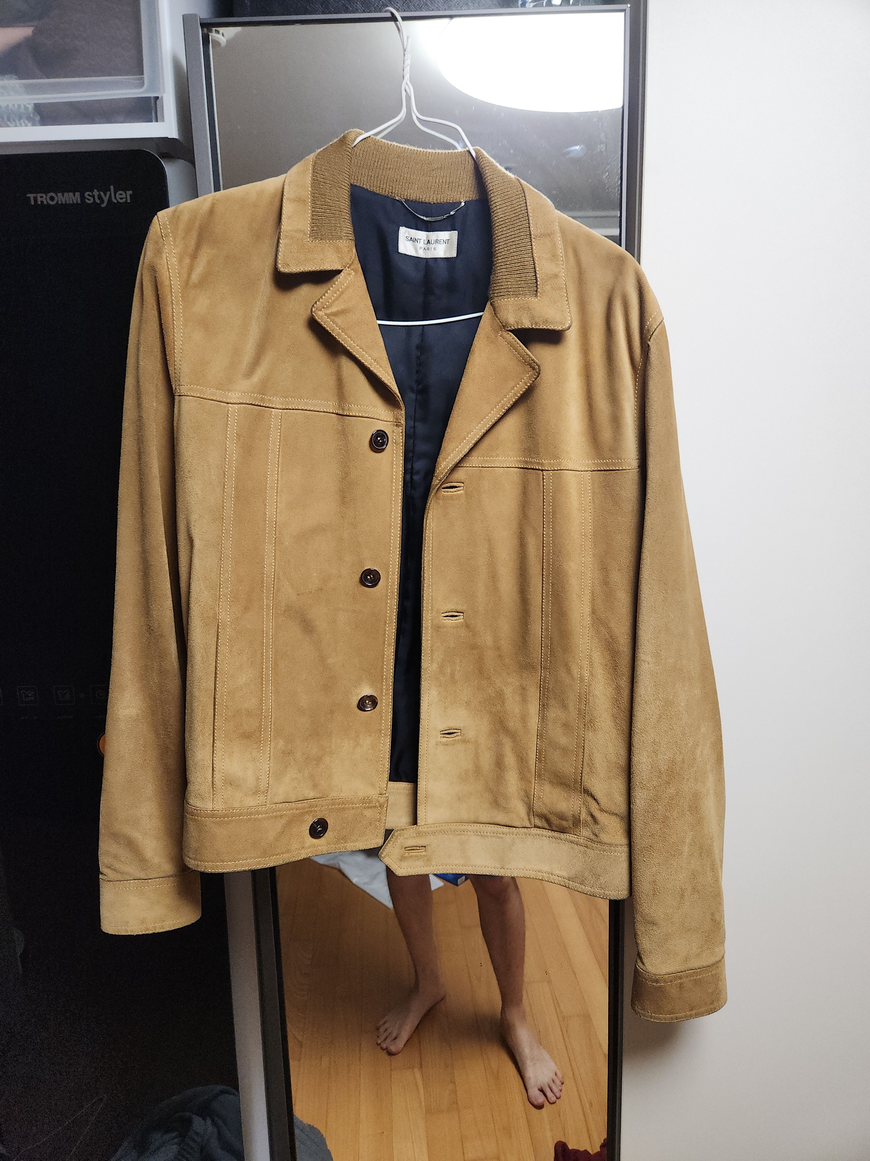 Saint Laurent Paris Saint laurent suede 14fw jacket Size US M / EU 48-50 / 2 - 4 Thumbnail