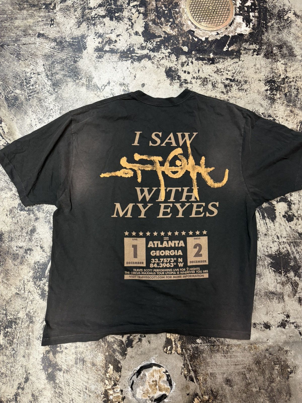 Travis Scott Travis Scott utopia Tour T-Shirt Atlanta exclusive Size US XXL / EU 58 / 5 - 2 Thumbnail