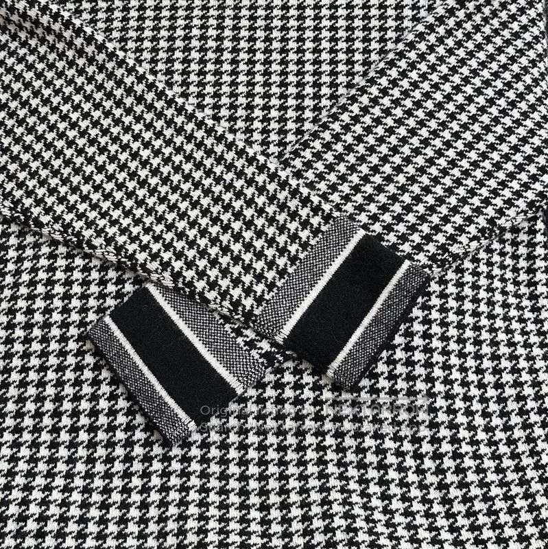 Dior Dior Black Cashmere Houndstooth Long Sleeve Sweater . Size S / US 4 / IT 40 - 6 Thumbnail