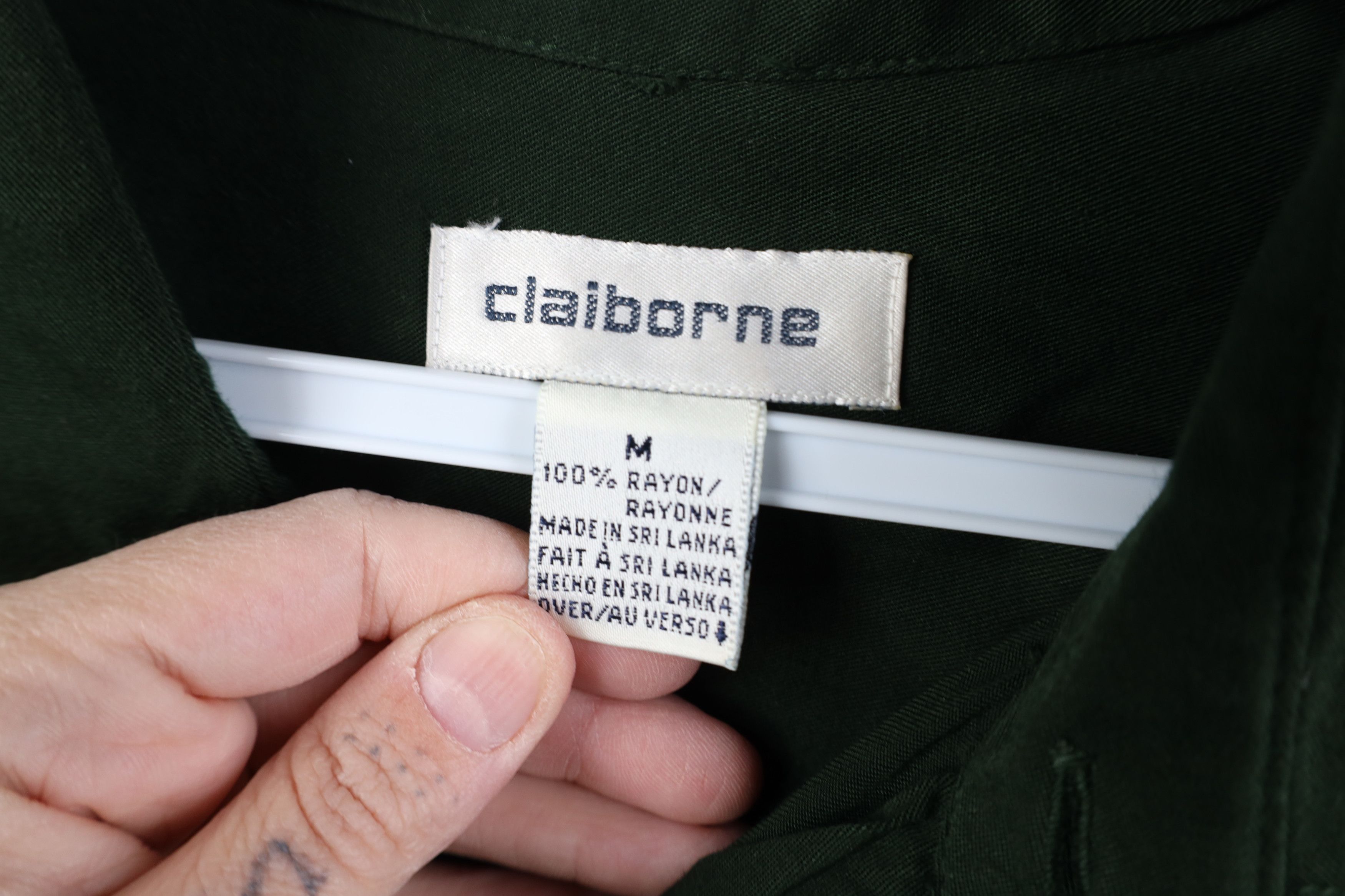 Vintage Vintage 90s Streetwear Gabardine Short Sleeve Button Shirt Size US M / EU 48-50 / 2 - 7 Thumbnail