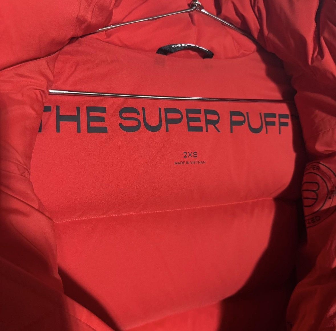 Aritzia Aritzia red The Super Puff down jacket Size XXS / US 00 / IT 34 - 2 Thumbnail