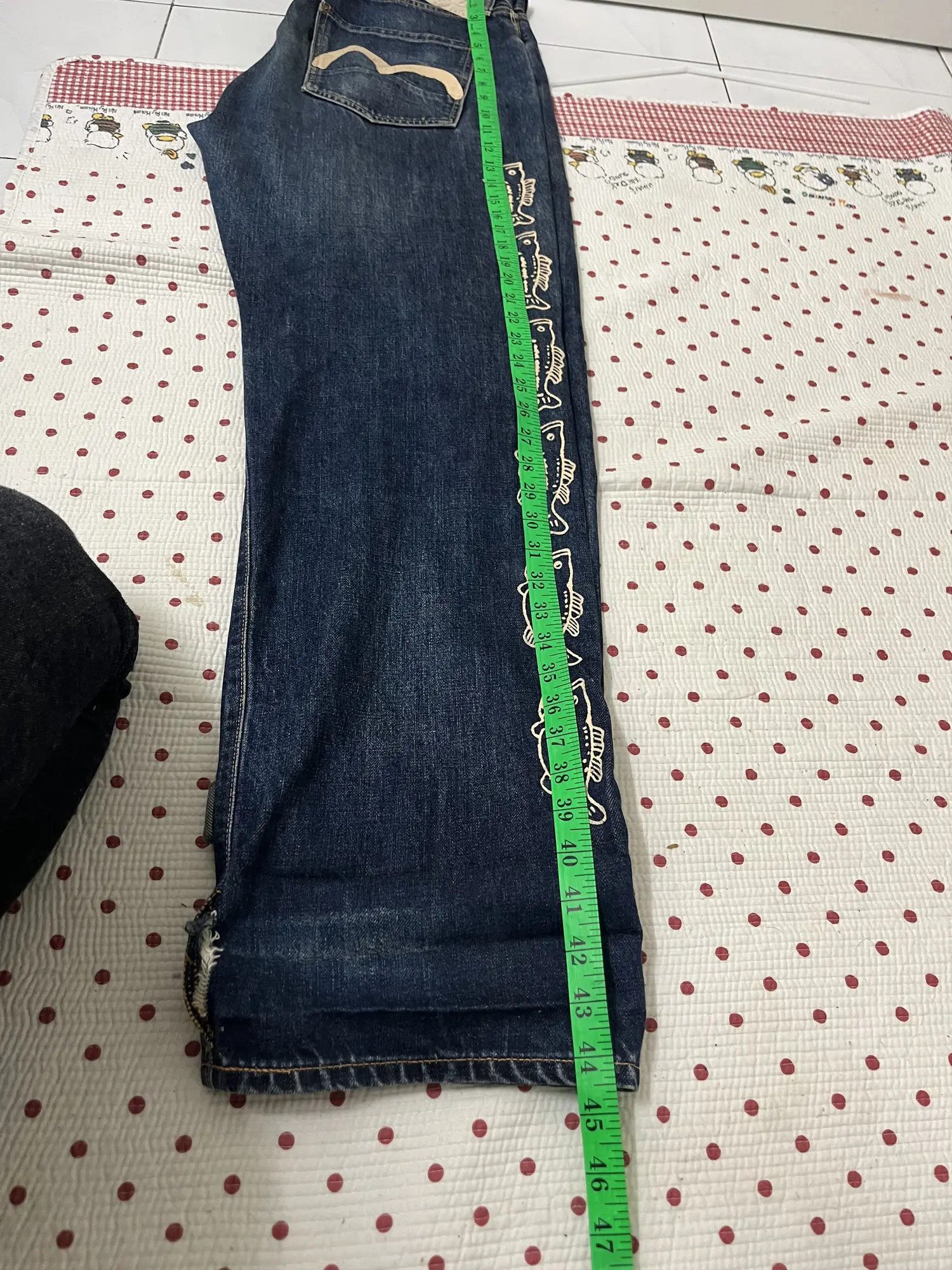 Evisu Evisu Dowluck Wide Leg Denim Size US 34 / EU 50 - 15 Thumbnail