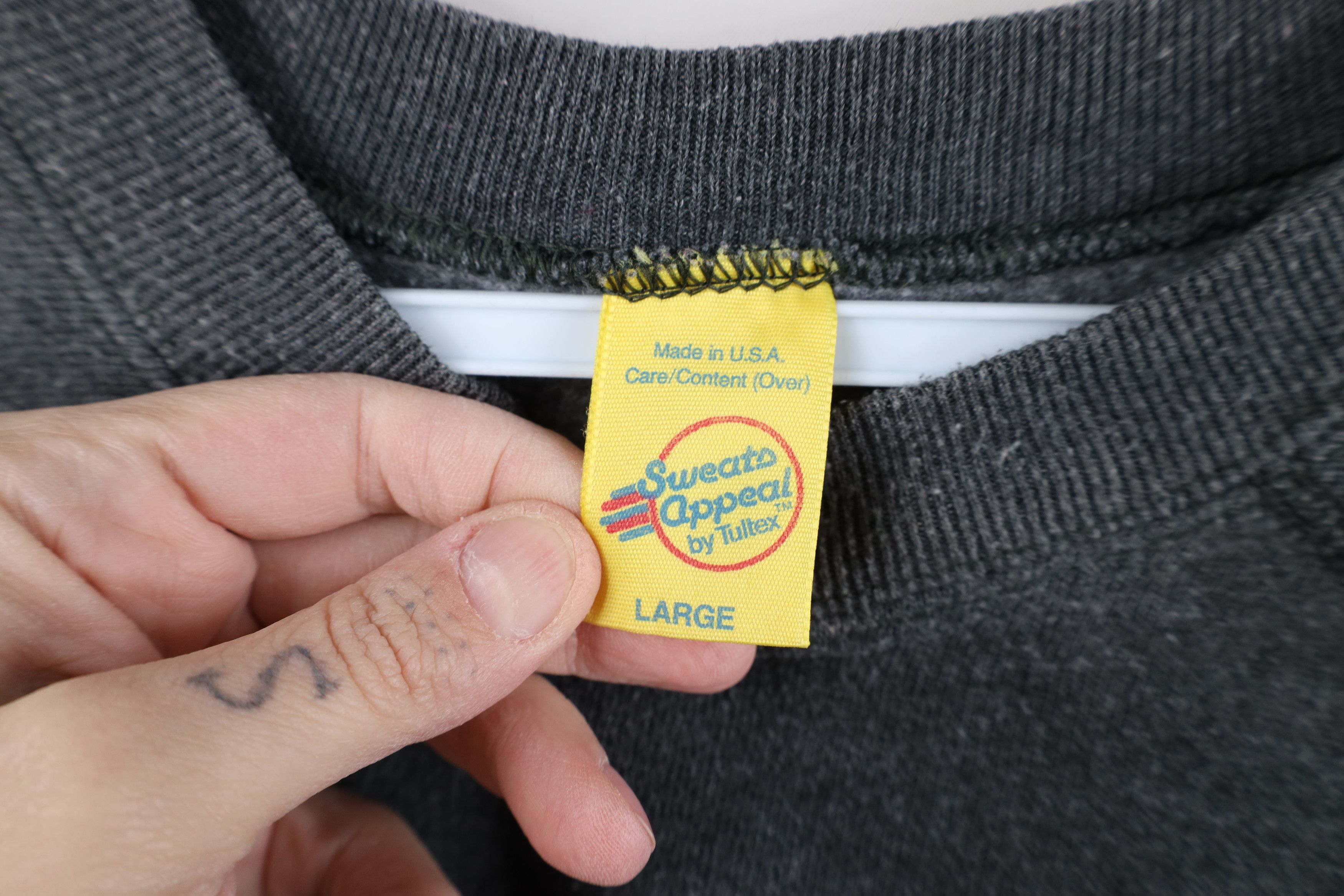 Vintage Vintage 70s 80s Streetwear Raglan Crewneck Sweatshirt USA Size L / US 10 / IT 46 - 4 Thumbnail