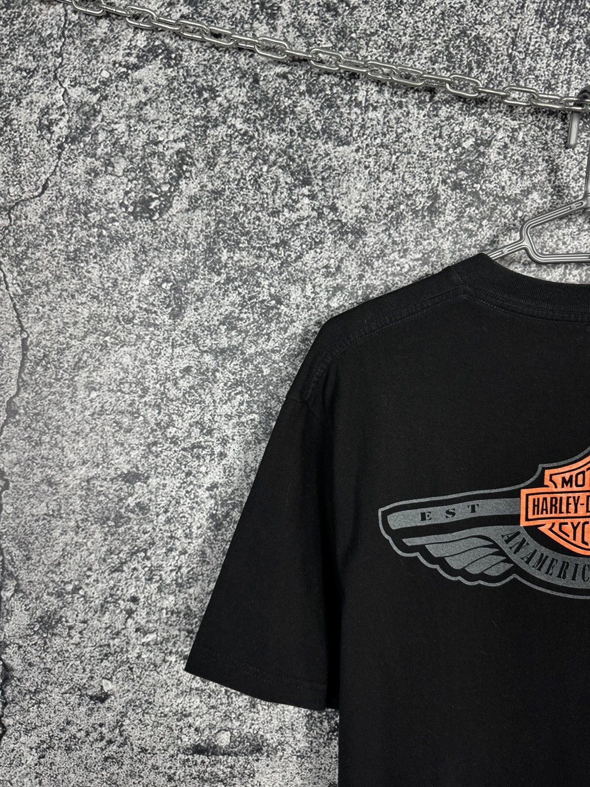 Harley Davidson Harley Davidson American Legend Moto T-Shirt Vintage Size M Size US M / EU 48-50 / 2 - 11 Thumbnail