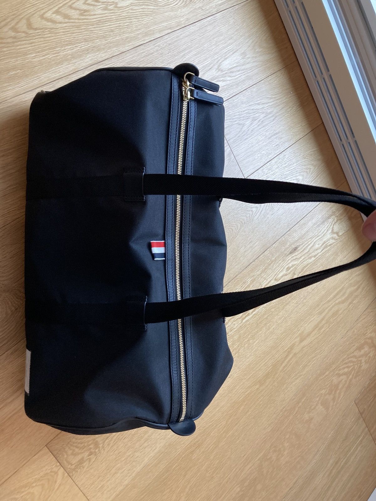 Thom Browne Rare Thom Browne Gym Bag Weekender Black Size ONE SIZE - 6 Thumbnail