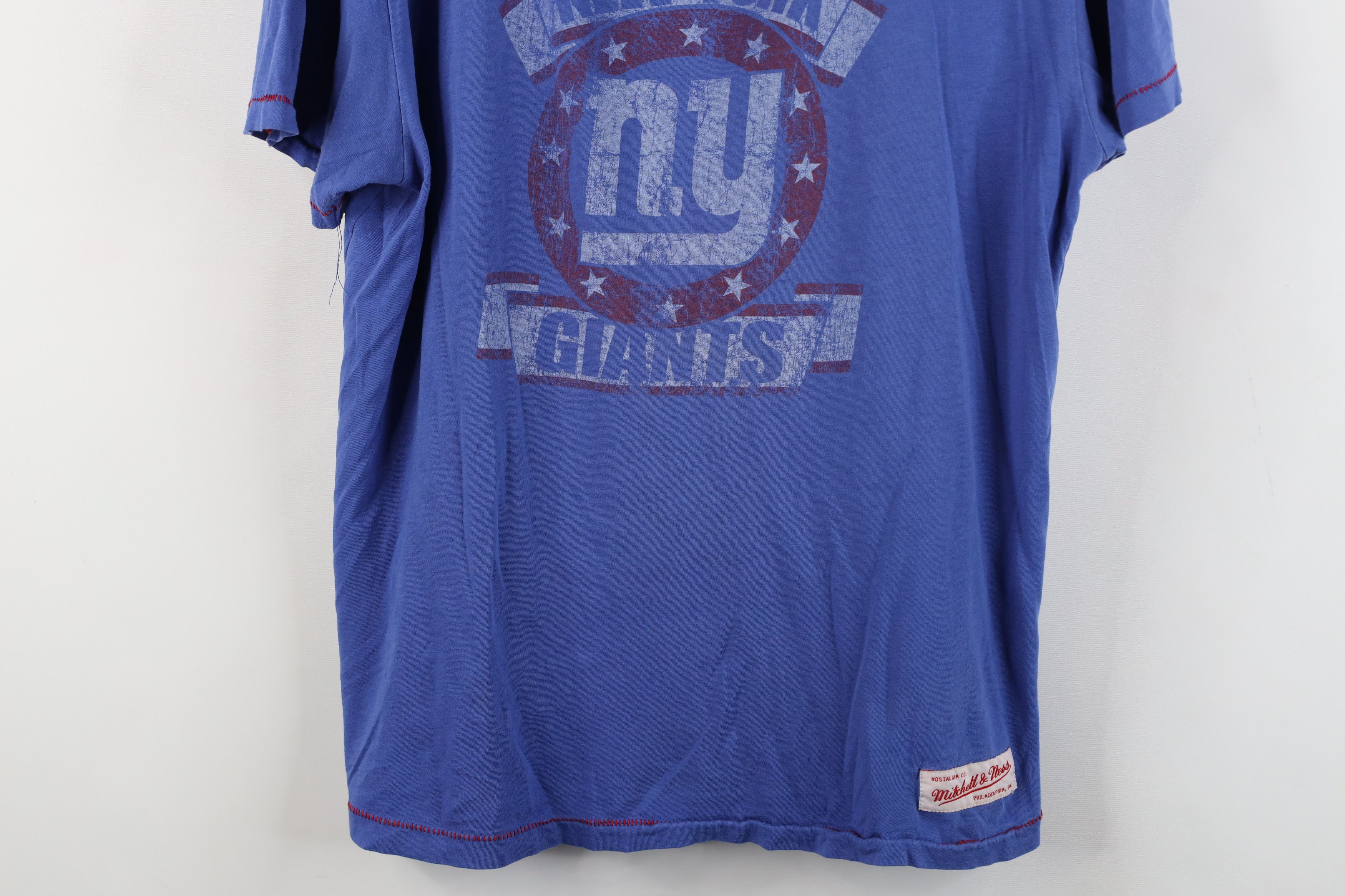 Mitchell & Ness Retro Mitchell & Ness New York Giants Football T-Shirt Size L / US 10 / IT 46 - 3 Thumbnail