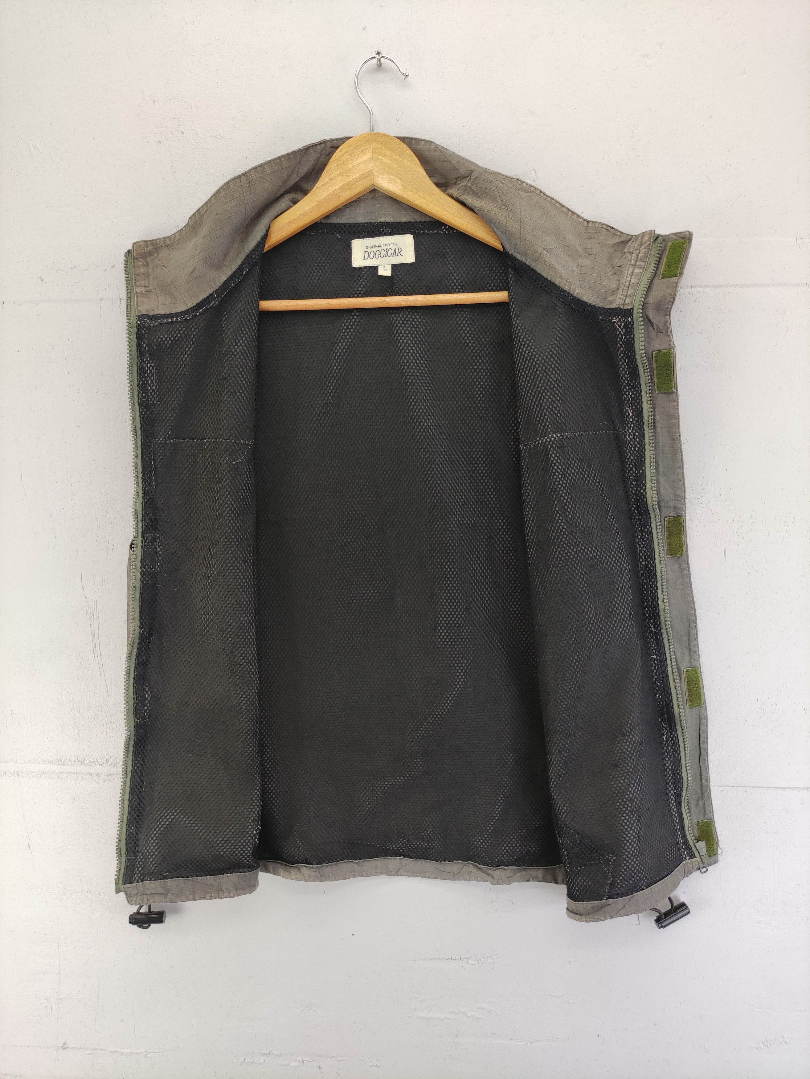 Japanese Brand Vintage Dog Cigar Faded Vest Zipper Size US M / EU 48-50 / 2 - 4 Thumbnail