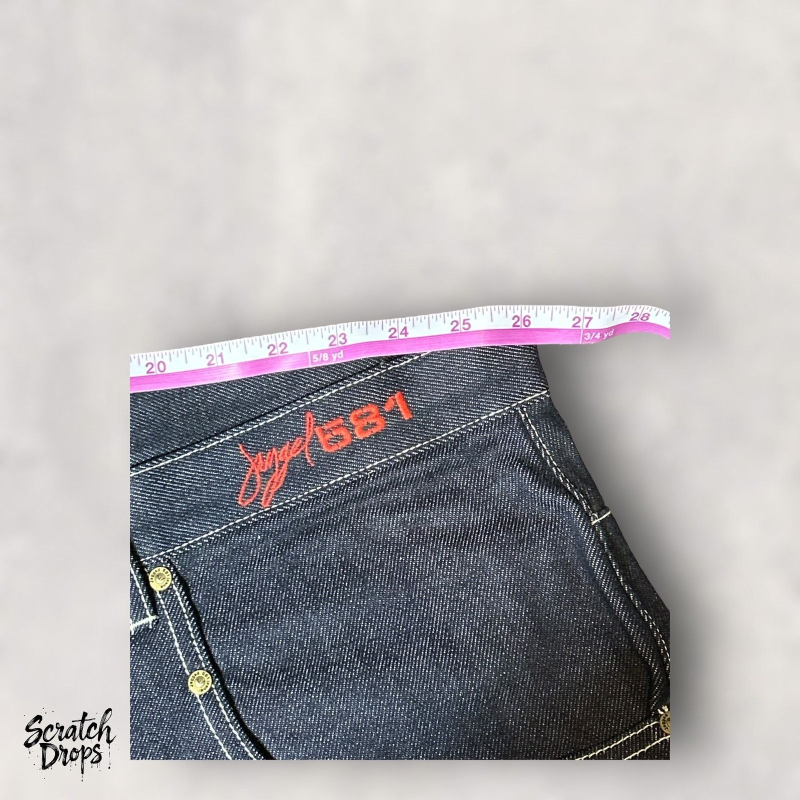 Other Jagged 581 Vintage Y2K Jeans NWT Size 54 Dark Wash Classic Size US 38 / EU 54 - 3 Thumbnail