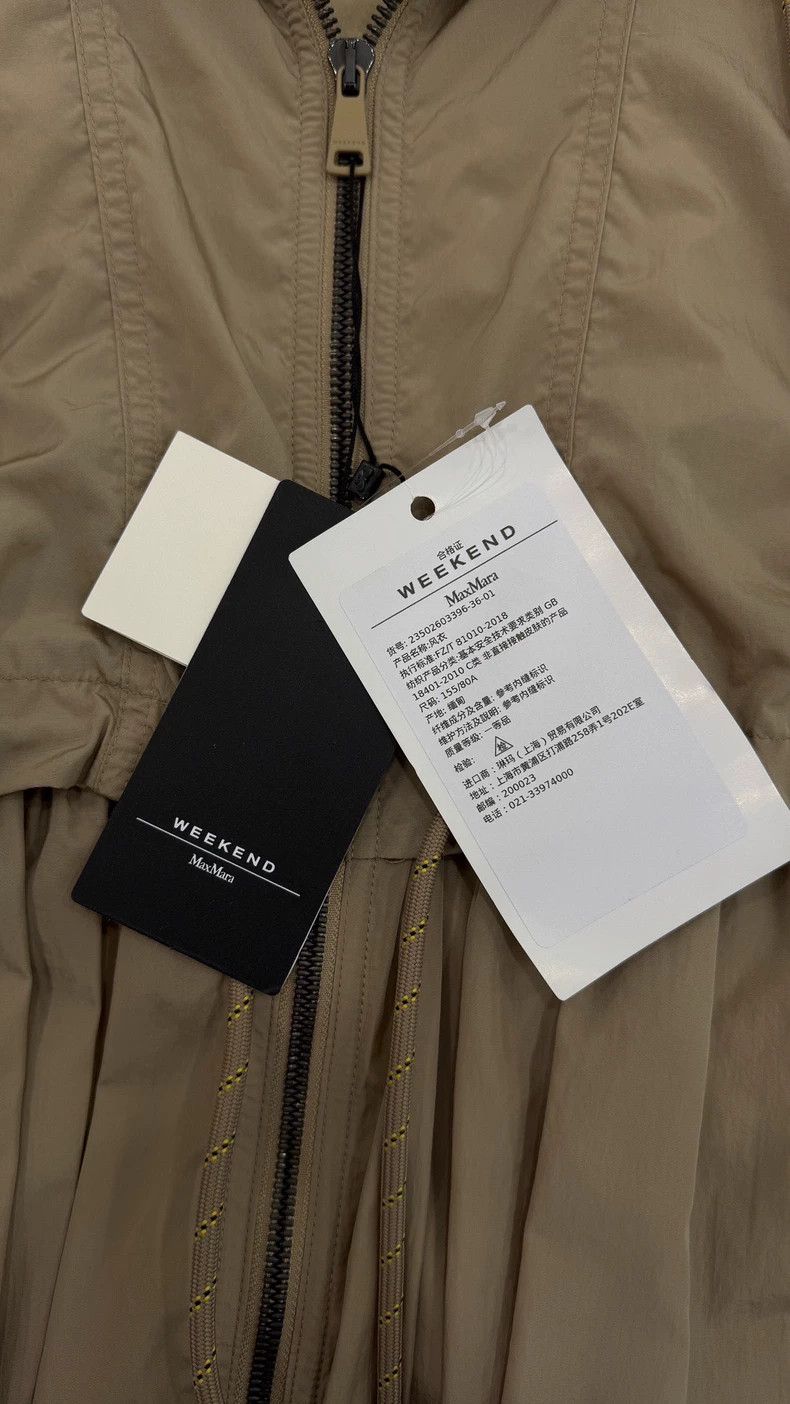 Max Mara Max Mara Khaki Long Trench Coat Size S / US 4 / IT 40 - 4 Thumbnail