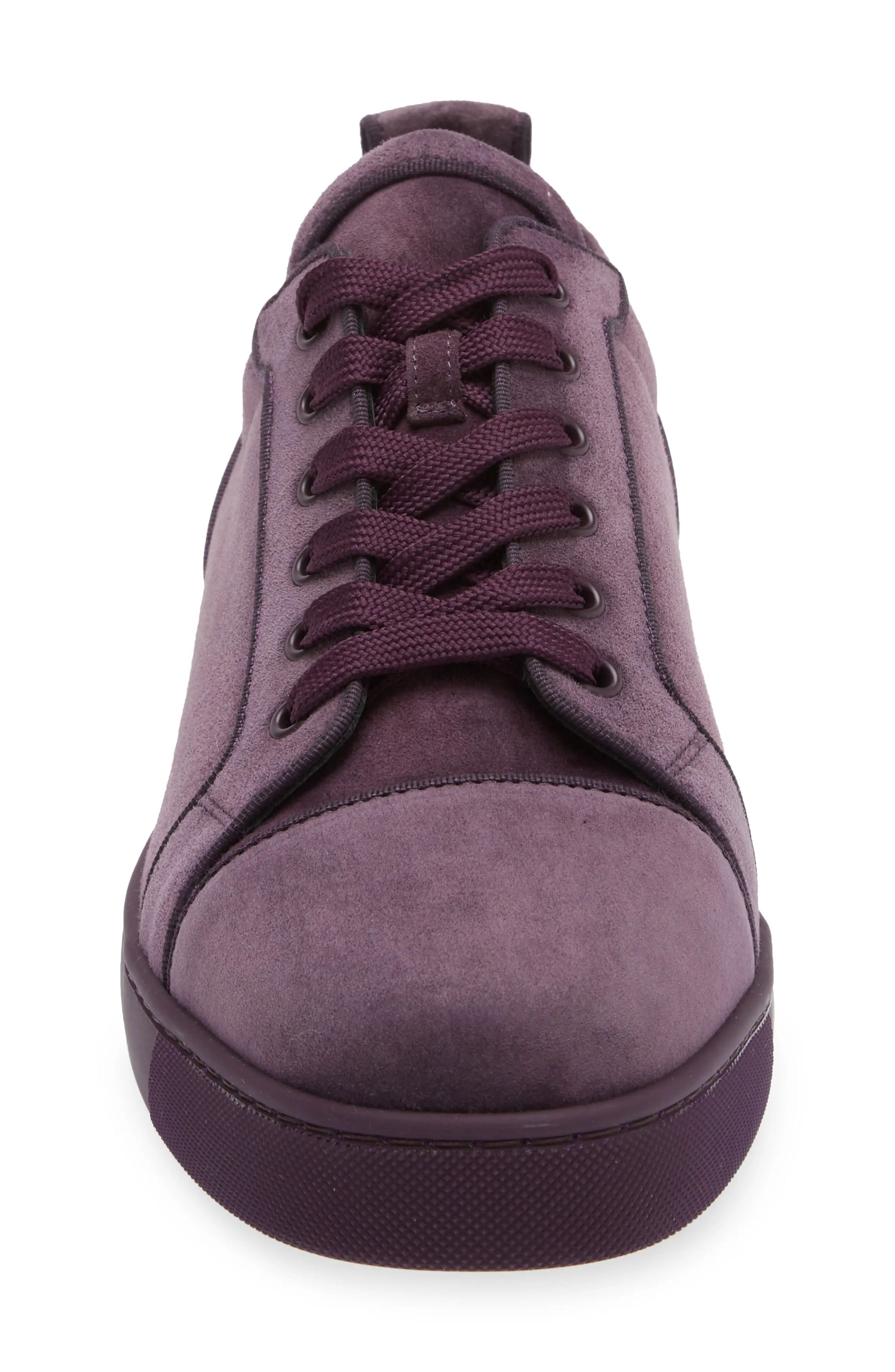 Christian Louboutin o1bcso1str1024 Sneaker in Dark Purple Size US 8 / EU 41 - 5 Thumbnail
