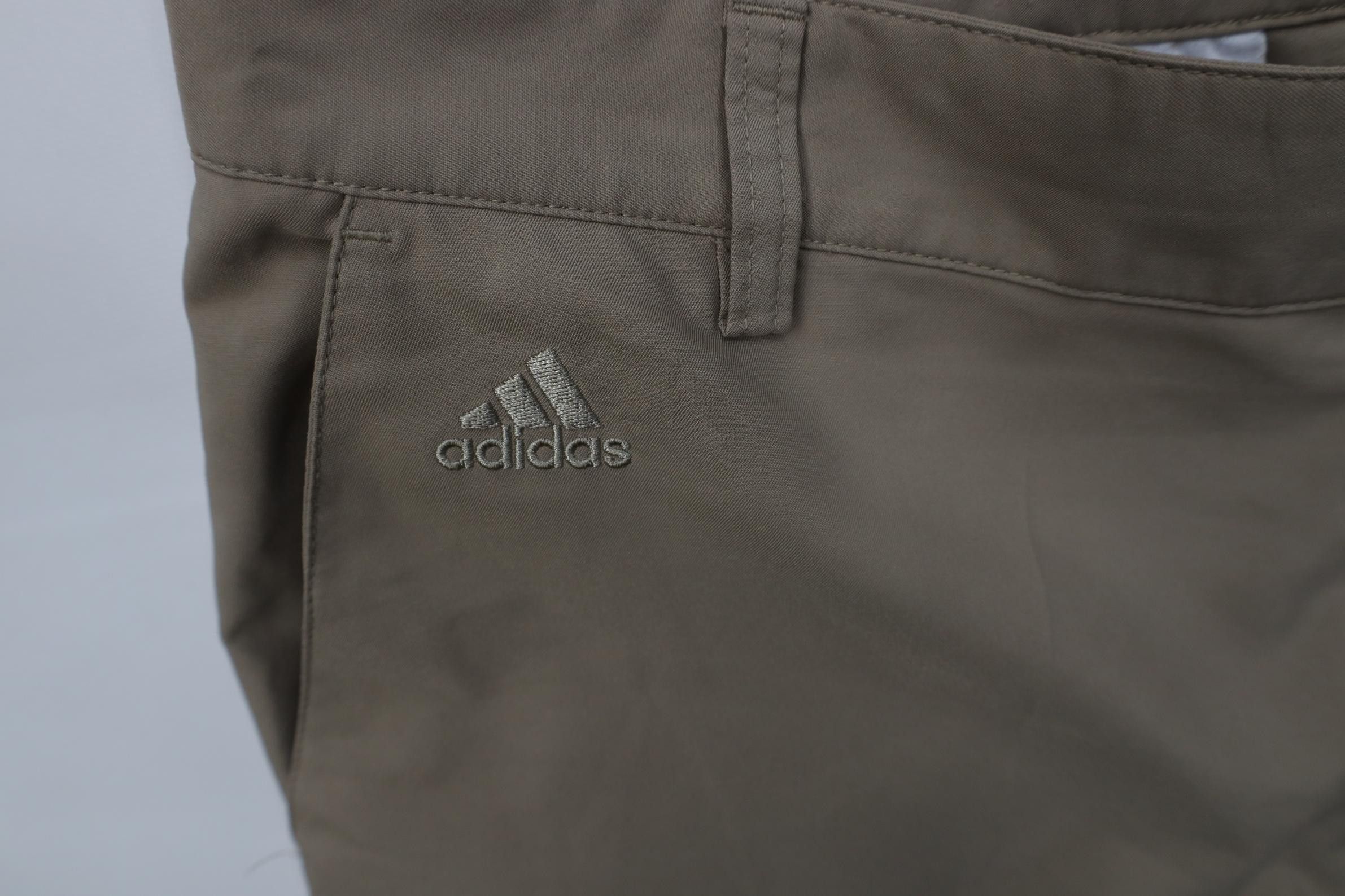Adidas Vintage Y2K Adidas Golf Knit Wide Leg Golfing Chino Pants Size US 34 / EU 50 - 6 Thumbnail