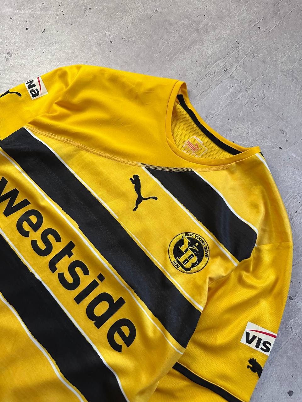 Puma Puma FC BSC Young Boys 2010-11 Home Soccer Jersey Football Size US S / EU 44-46 / 1 - 6 Thumbnail