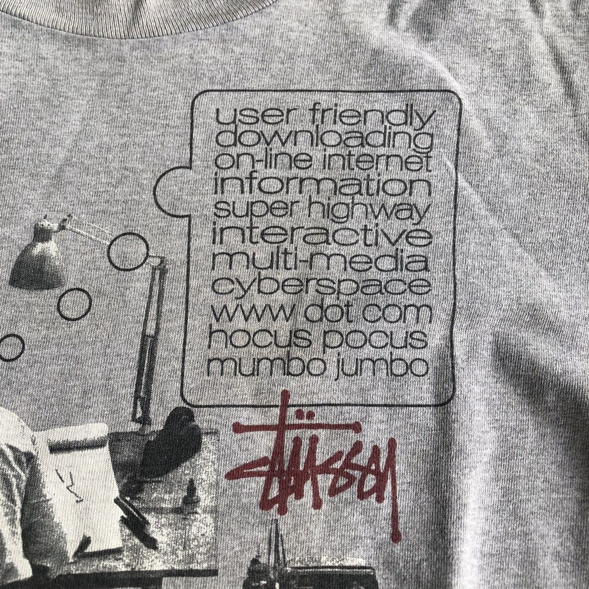 Stussy × Vintage 90's hocus pocus mumbo jumbo stussy tees Size US S / EU 44-46 / 1 - 6 Thumbnail