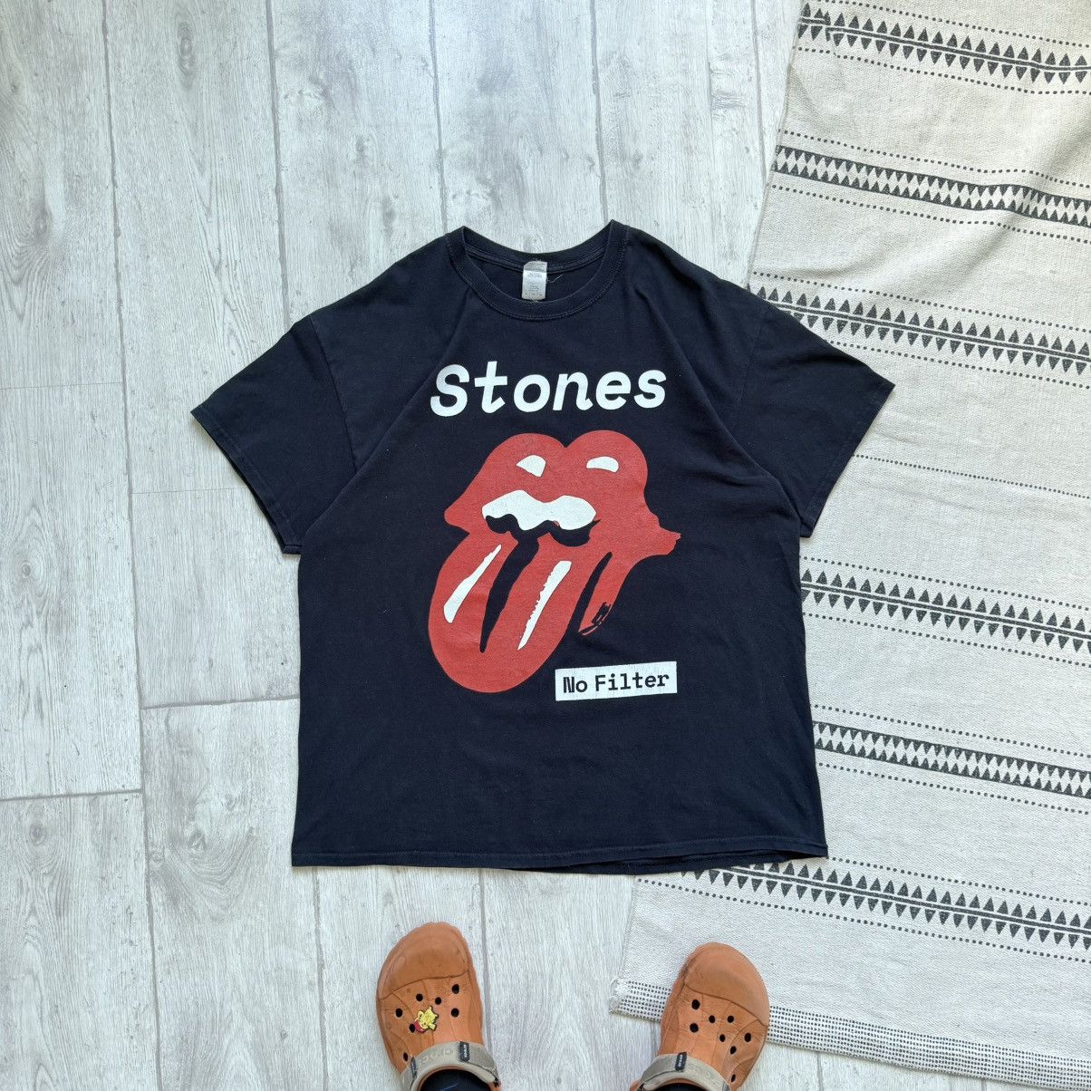 The Rolling Stones Vintage The Rolling stones Tour tee Y2K rock band Big logo Size US XL / EU 56 / 4 - 2 Thumbnail