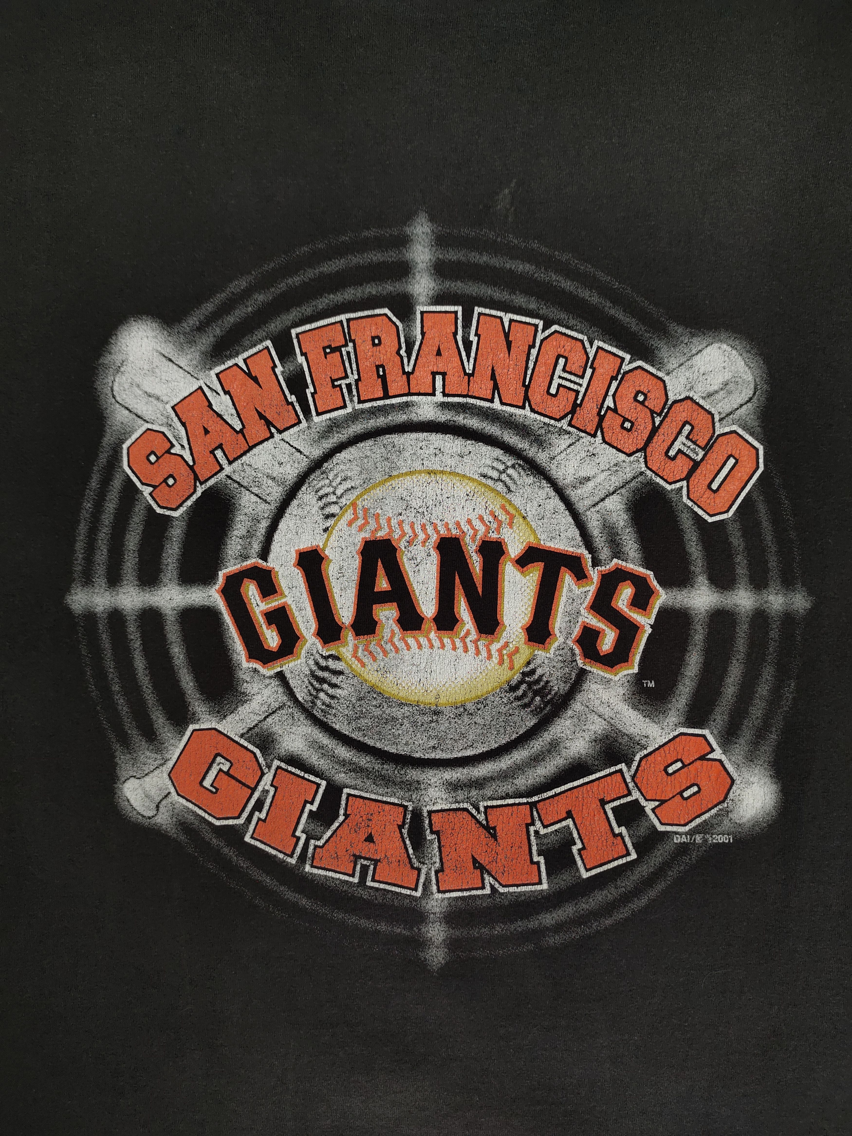 MLB Vintage 2001 San Francisco Giants Baseball Team Mlb T-Shirt Size US L / EU 52-54 / 3 - 4 Thumbnail