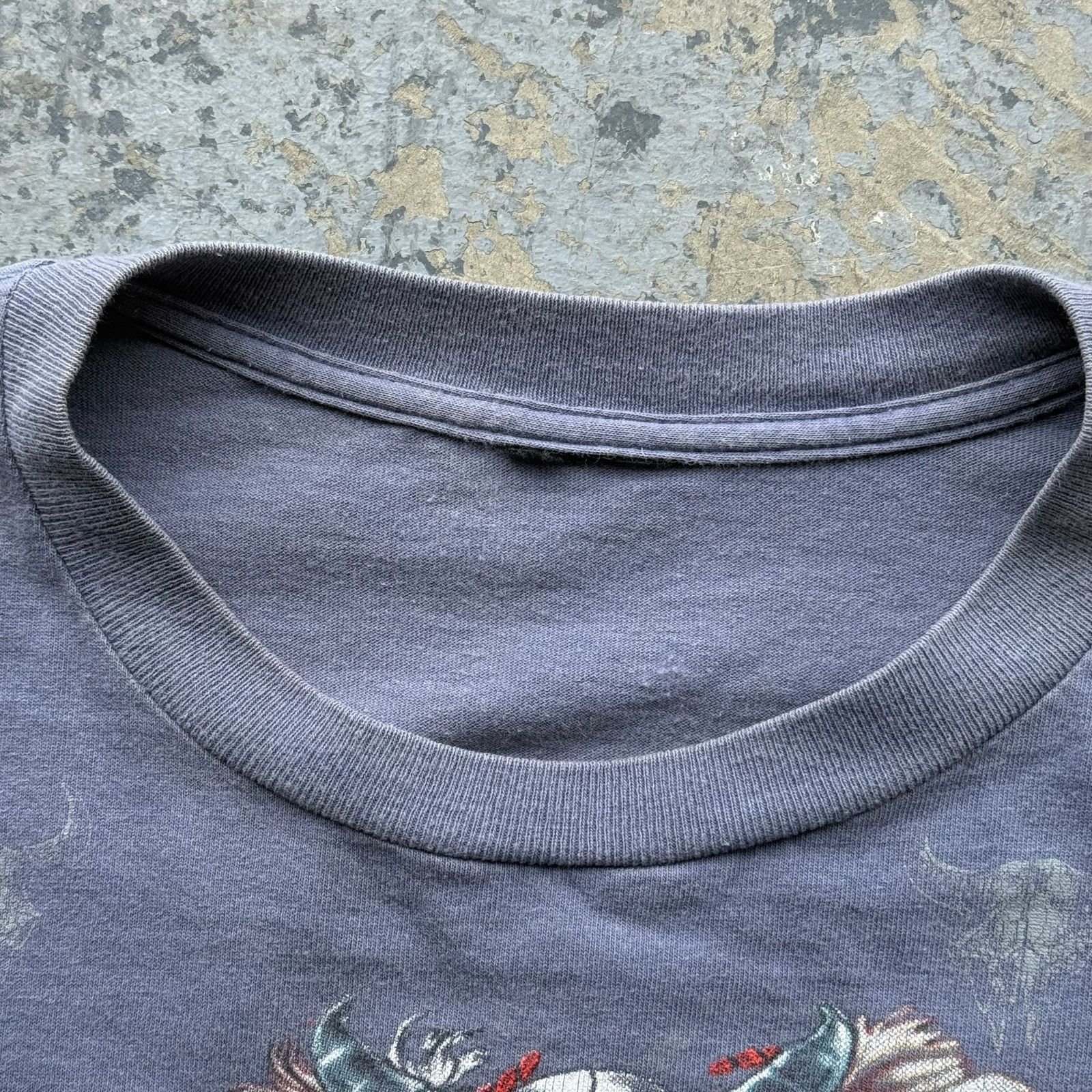 Vintage Vintage All Over Print Aztec Biker Tee Size US L / EU 52-54 / 3 - 5 Thumbnail