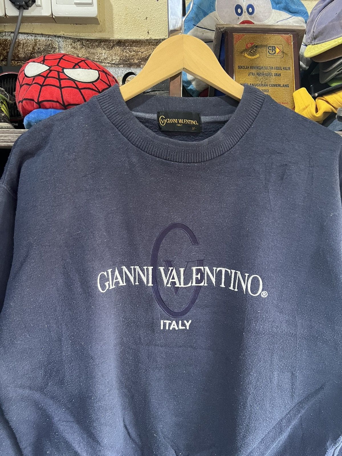 Gianni Valentino 🔥Vintage Gianni Valentino Italy Crewneck Sweatshirt Size US M / EU 48-50 / 2 - 4 Thumbnail