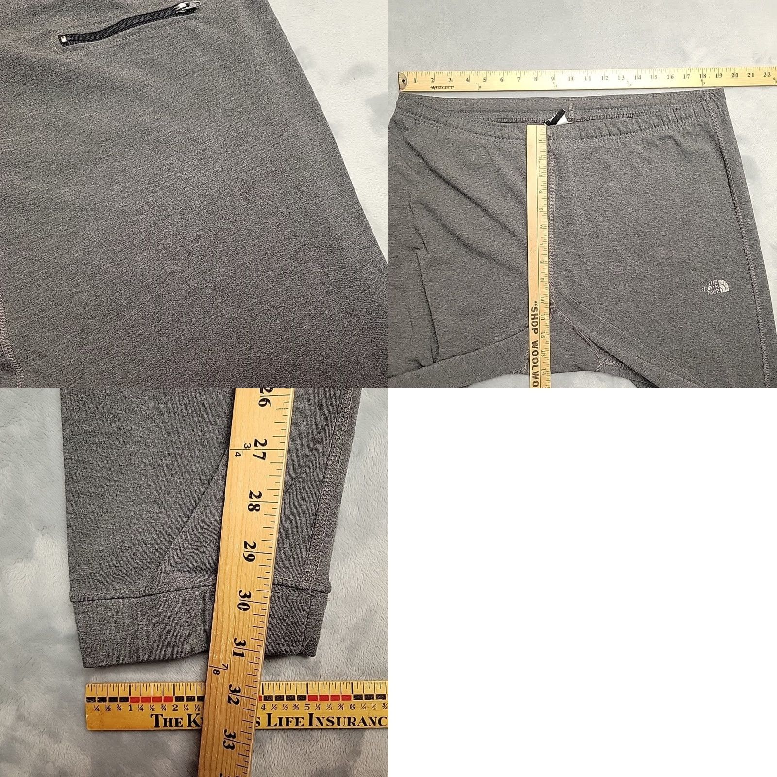 The North Face VINTAGE The North Face Pants Mens XL Gray Stretch Drawstring Waist Casual Comfort Size US 36 / EU 52 - 8 Thumbnail