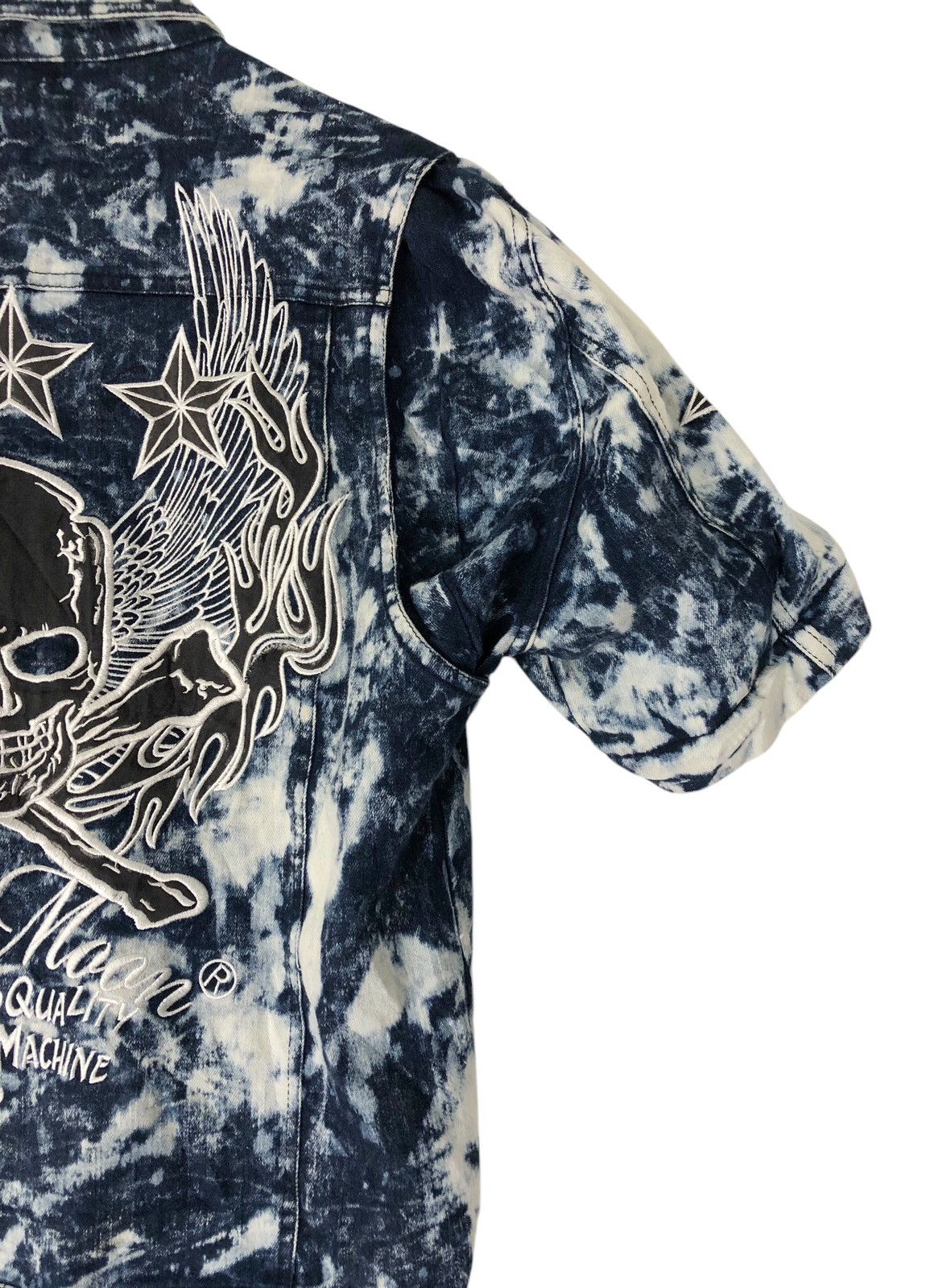Japanese Brand Jpn Brand Dry Moon Acid Wash Jumpersuit Embroidery Coveralls Size US M / EU 48-50 / 2 - 6 Thumbnail