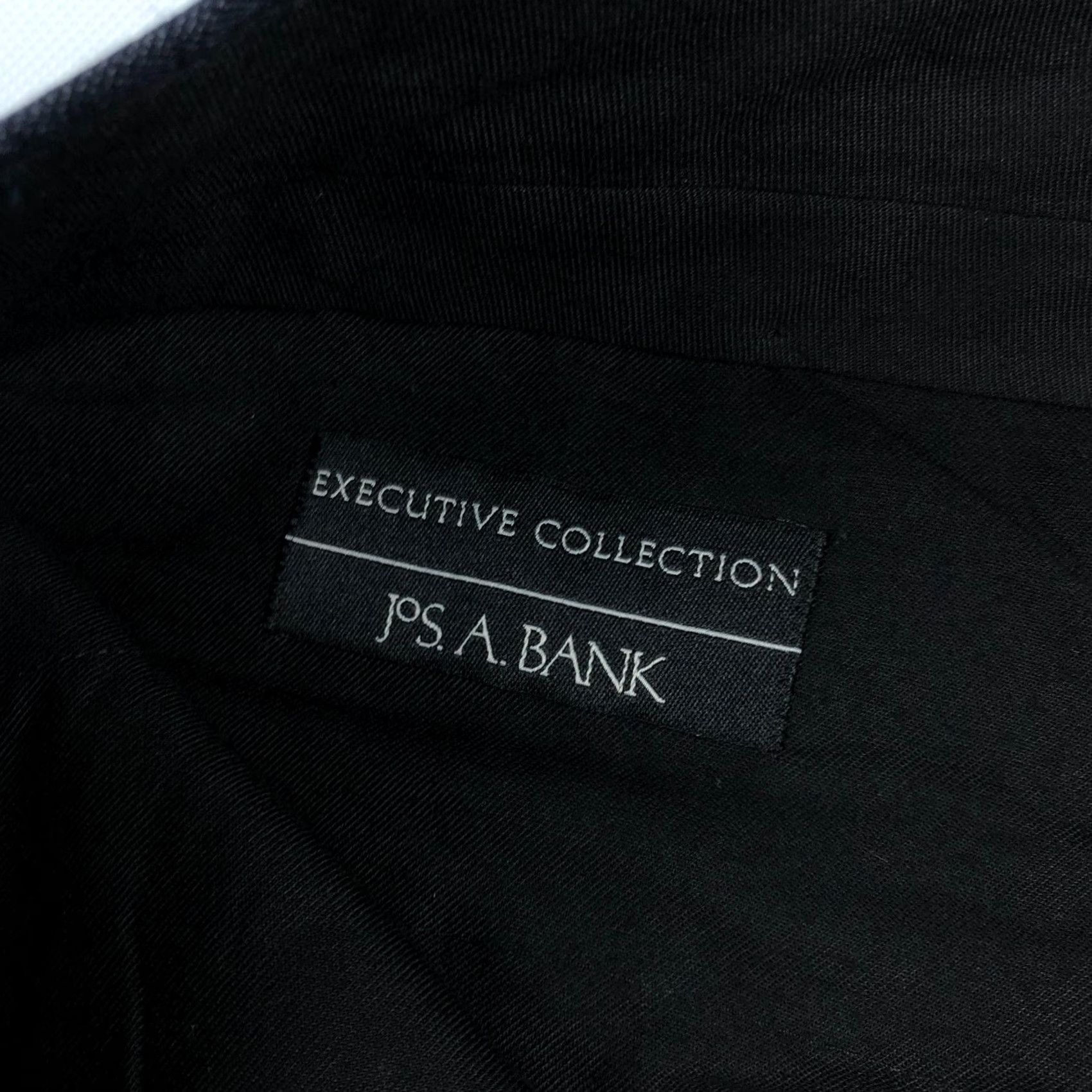 Jos. A. Bank Jos. A. Bank Dress Pants 36x30 Wool Pleated Cuffed Executive Mens Blue Size US 36 / EU 52 - 6 Thumbnail