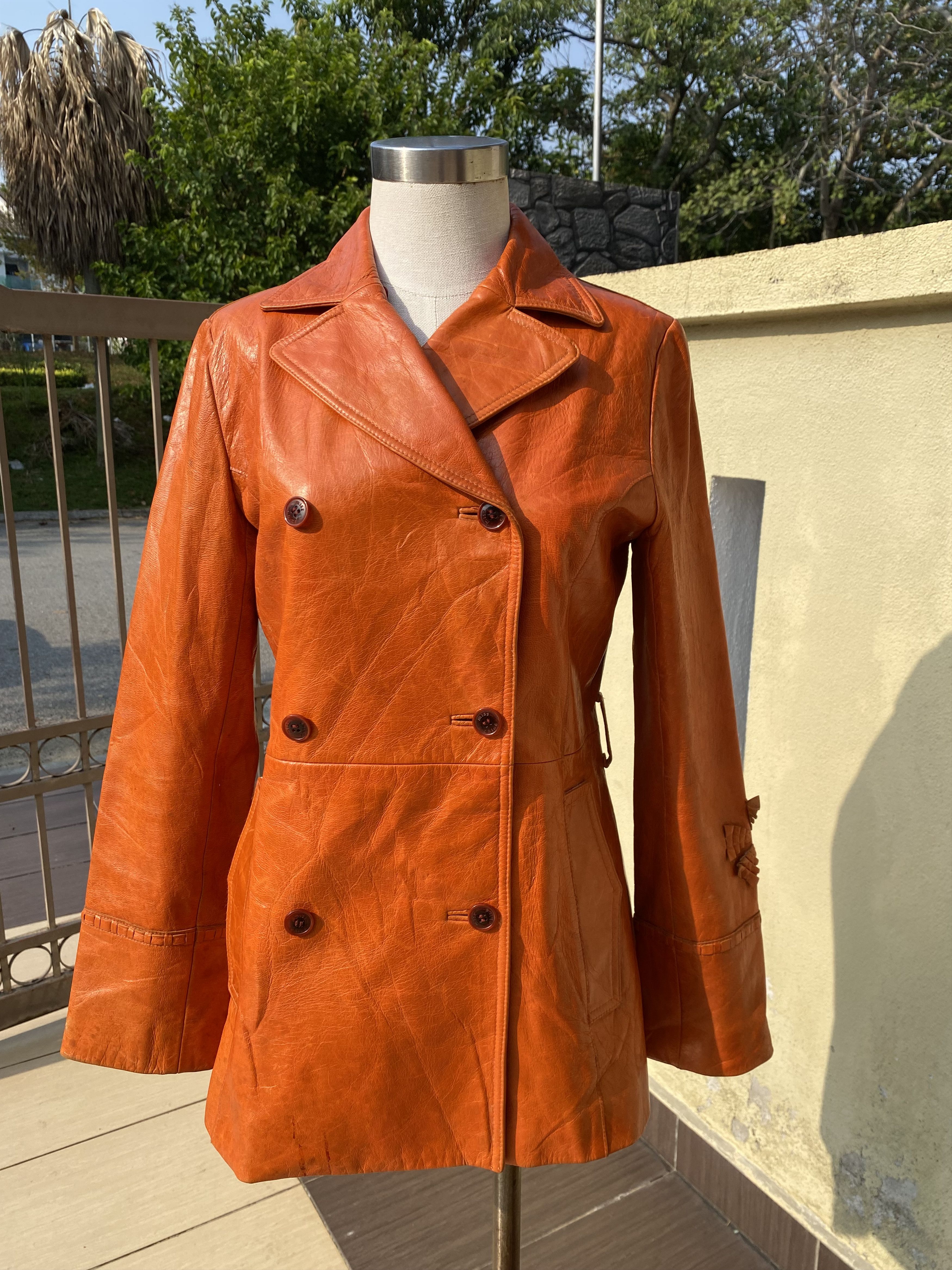 Chloe × Vintage vintage miss chloe leather jacket Size S / US 4 / IT 40 - 1 Thumbnail