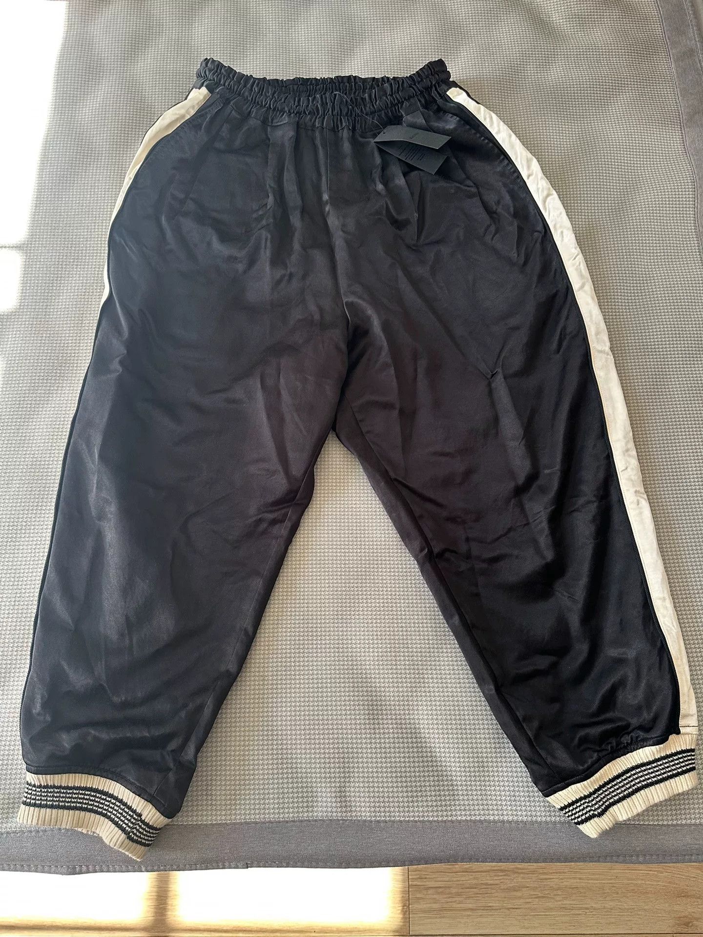 BLACK SIGN Black Sign Silk Sports Pants Size L Size US 34 / EU 50 - 1 Thumbnail
