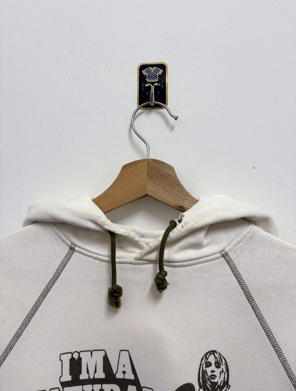 Hysteric Glamour Vintage 90's Hysteric Glamour " Natural Born Hys " Hoodie Size US S / EU 44-46 / 1 - 11 Thumbnail