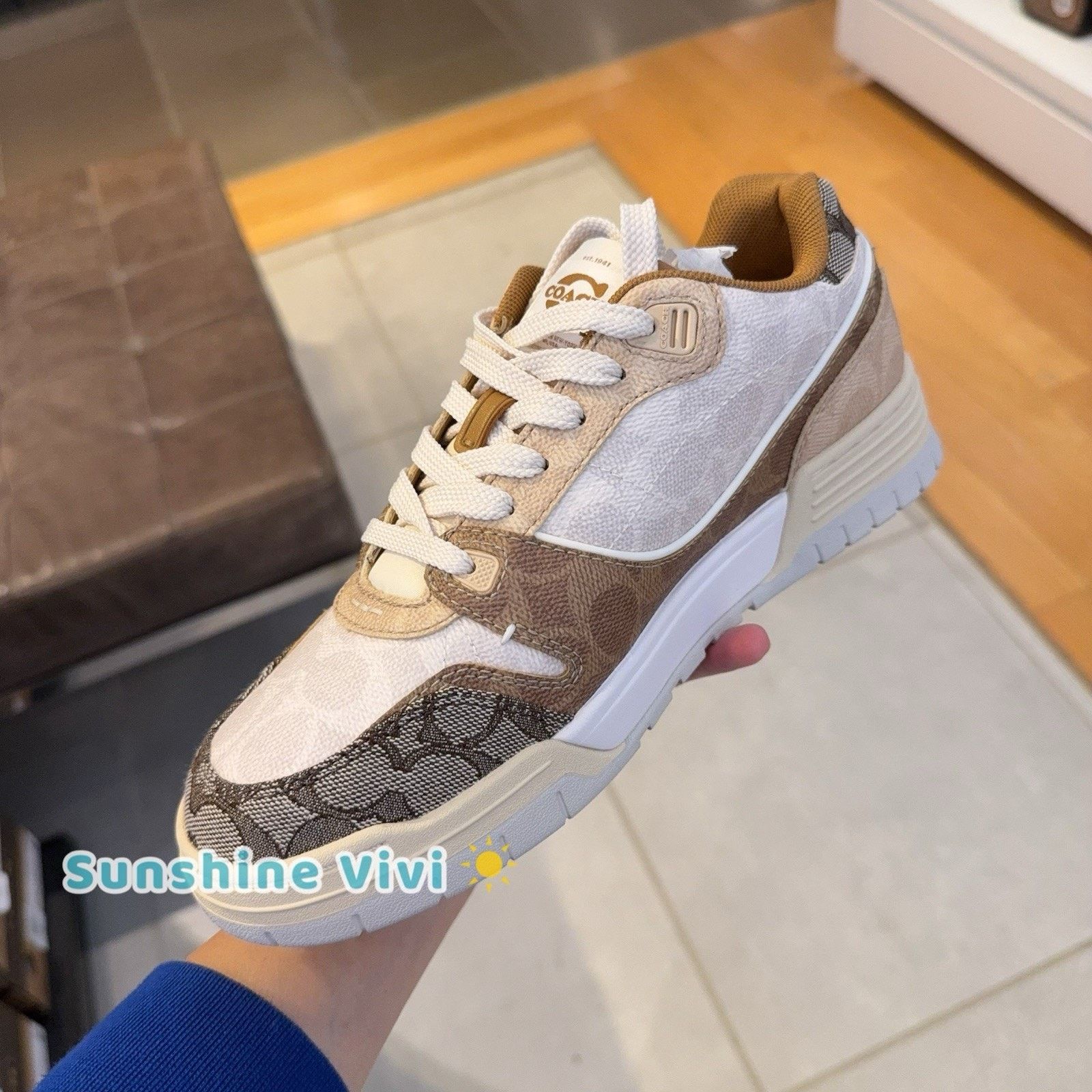 Coach NWT Coach Men's Soho Sneaker In Mixed Signature CAQ11 us 7.5 Size US 7.5 / EU 40-41 - 3 Thumbnail