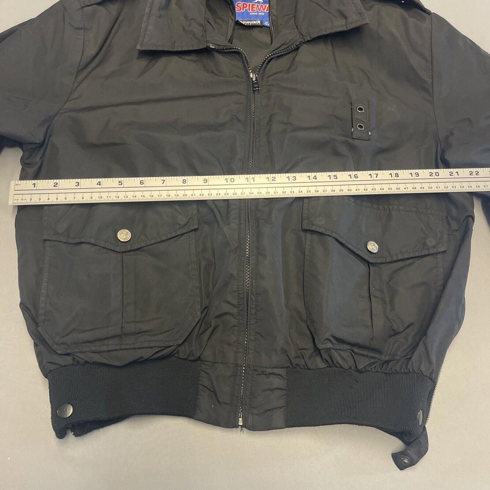I. Spiewak And Sons SPIEWAK Deluxe Duty Jacket sz M Black w/Liner Thinsulate Size US M / EU 48-50 / 2 - 6 Thumbnail