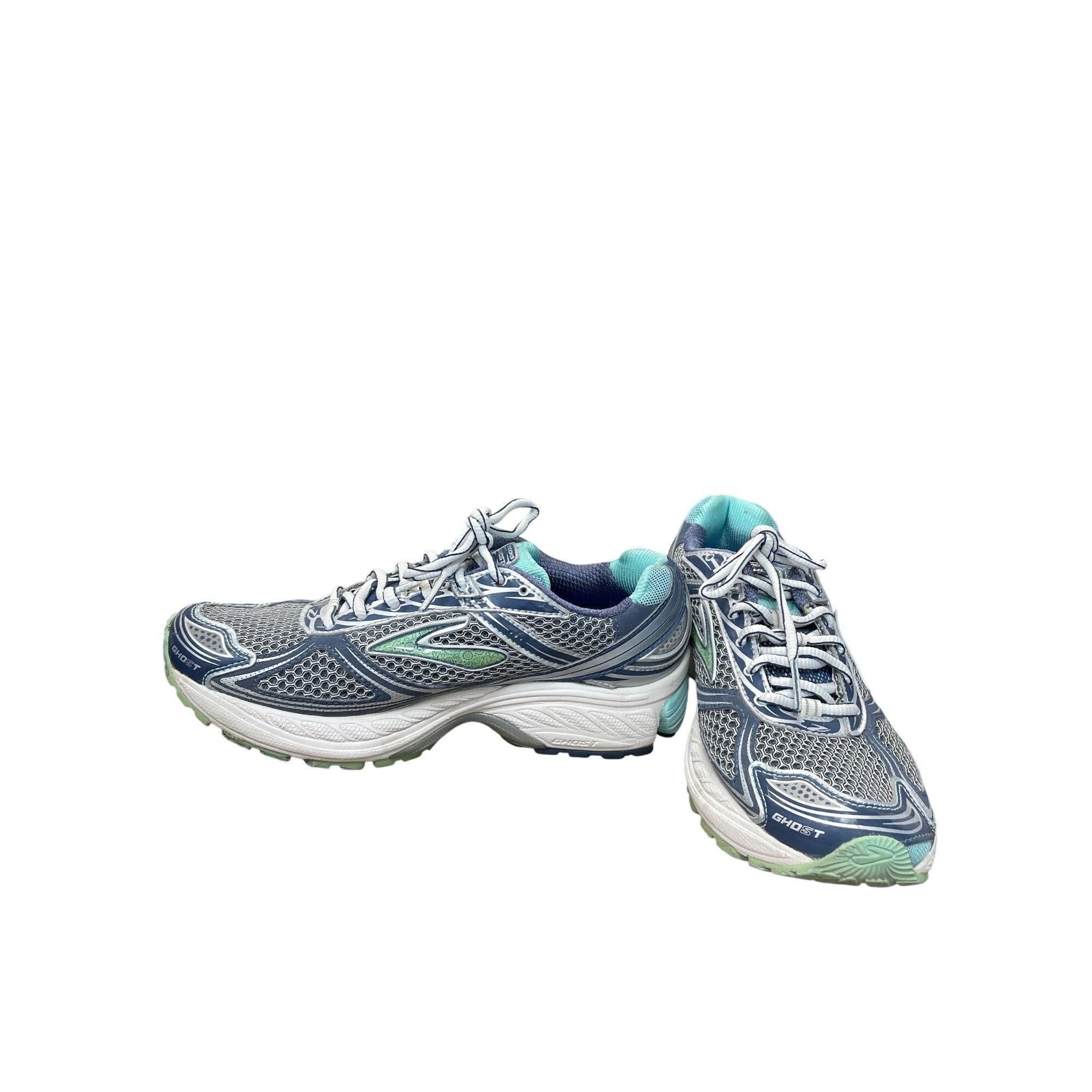 Brooks Brooks Ghost 5 Womans green purple running walk sneakers sz Size US 8.5 / IT 38.5 - 2 Thumbnail