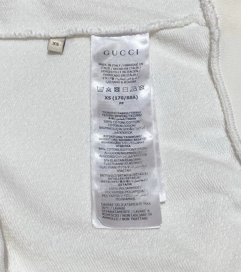 Gucci Gucci Adidas co-branded white hooded sweatshirt 2502-Nextar Size US XS / EU 42 / 0 - 6 Thumbnail