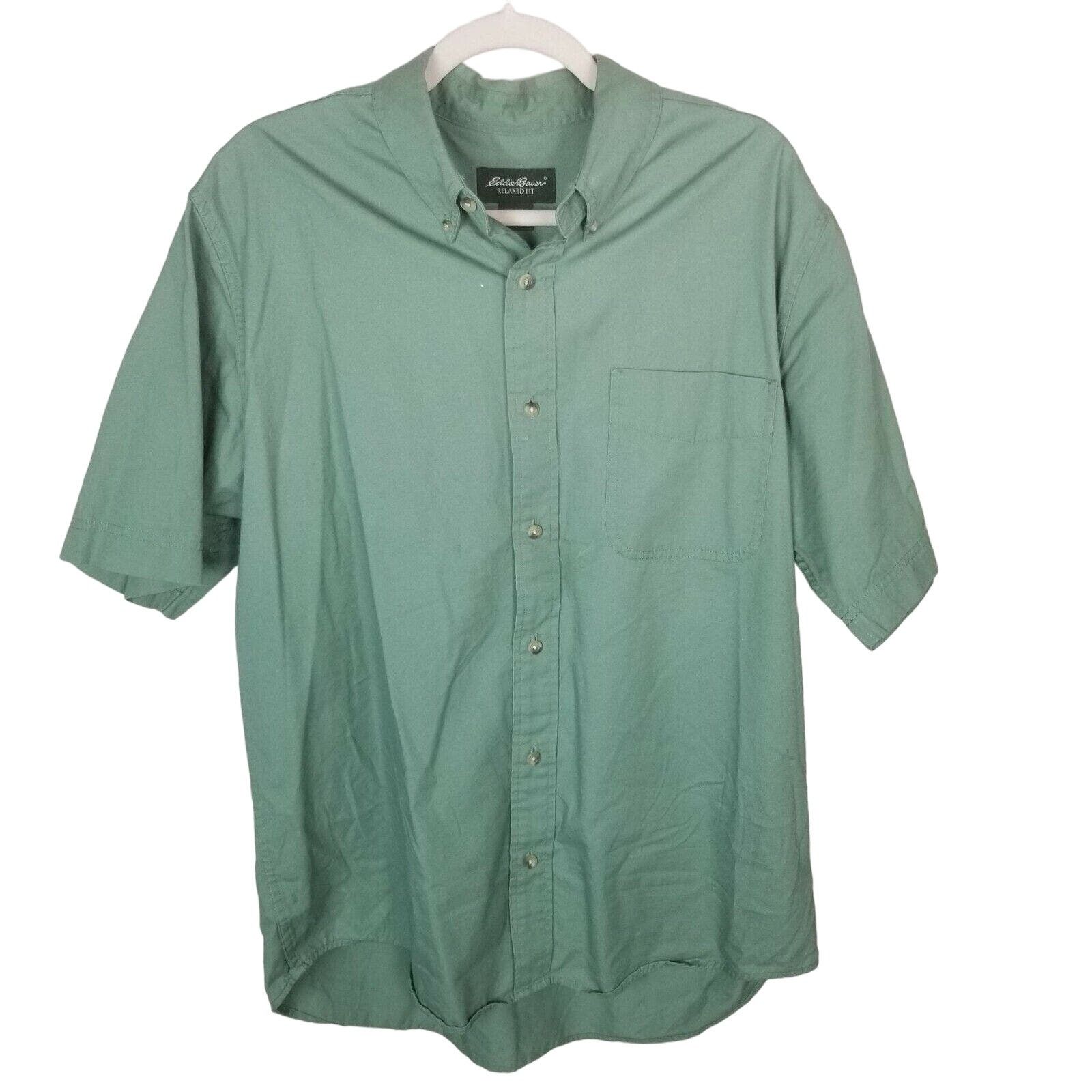 Eddie Bauer Eddie Bauer Mens Button Down Shirt L Casual Preppy Cotton Size US L / EU 52-54 / 3 - 1 Thumbnail
