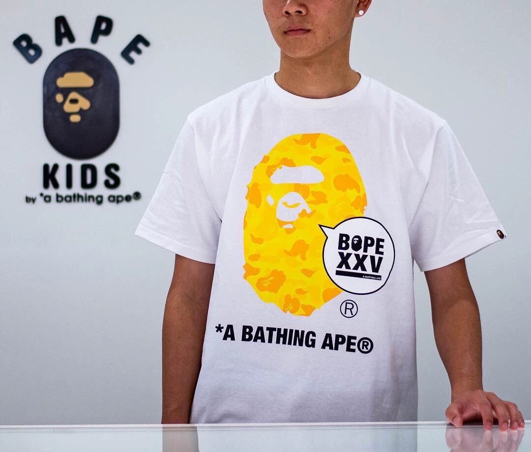Bape BAPE XXV City Limited Ape Head Short Sleeve Tee Size US M / EU 48-50 / 2 - 2 Thumbnail