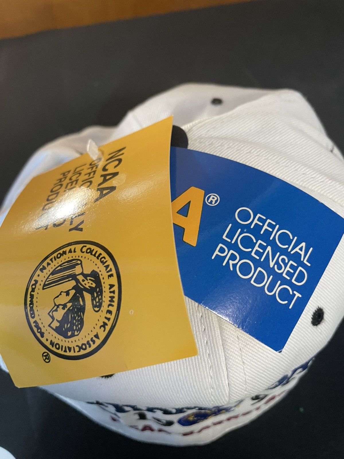 Logo 7 Vintage UCLA Bruins 1995 NCAA Champions Logo 7 Snapback Hat Size ONE SIZE - 4 Thumbnail