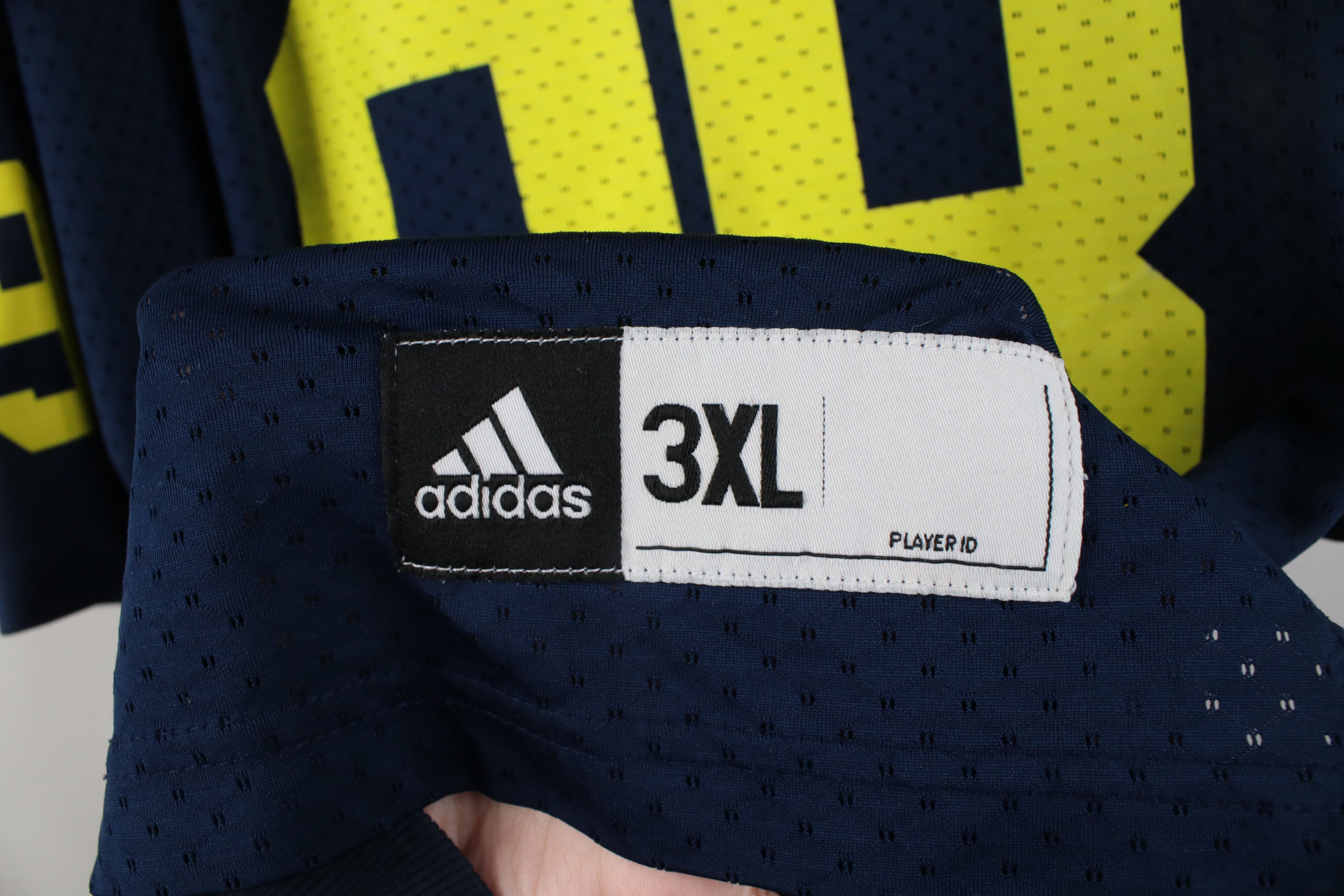 Adidas Adidas University of Michigan Football Jersey Blue #98 Size US XXL / EU 58 / 5 - 8 Thumbnail